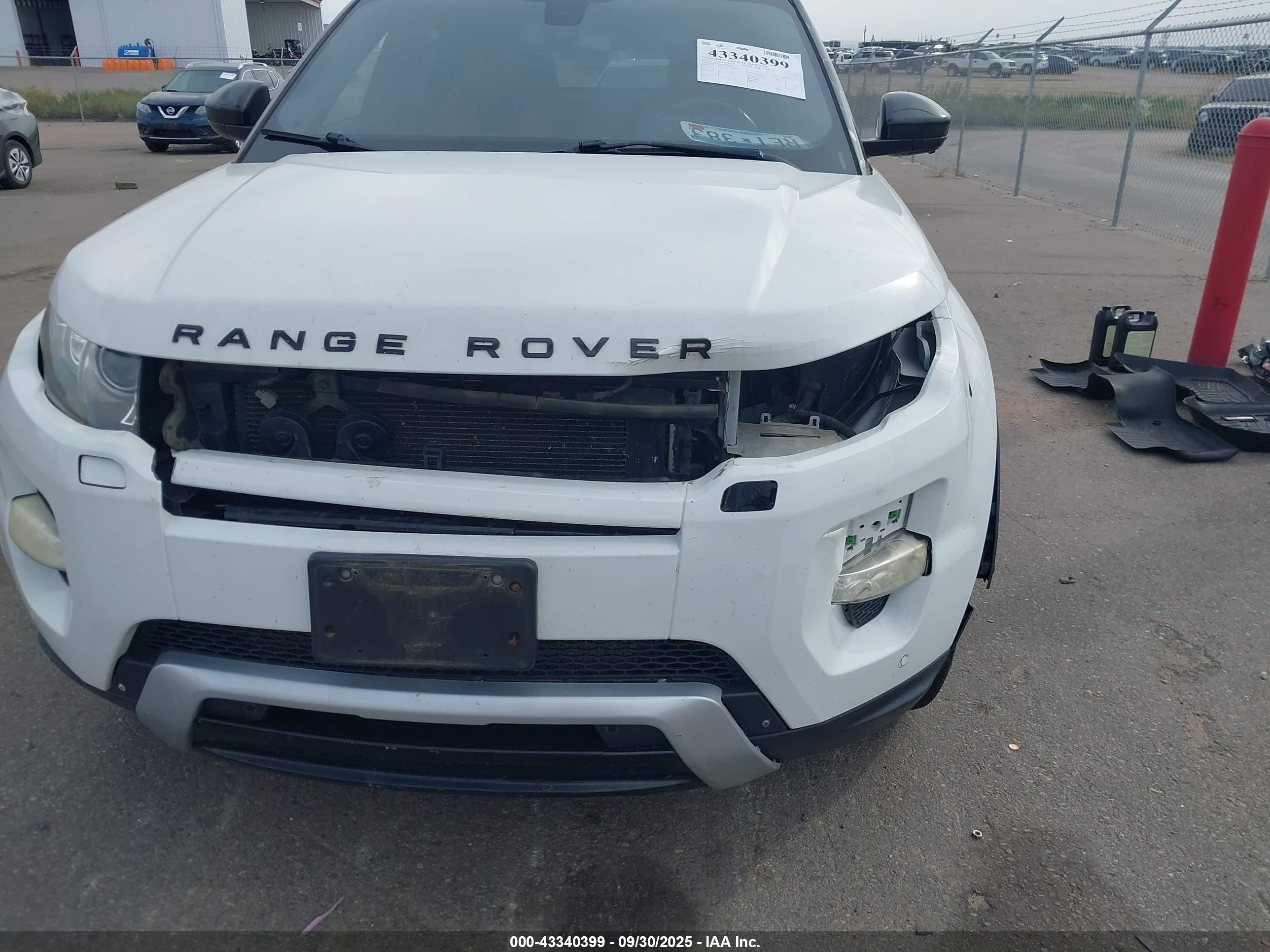 2014 Land Rover Range Rover Evoque Dynamic White vin: SALVT2BG5EH938967