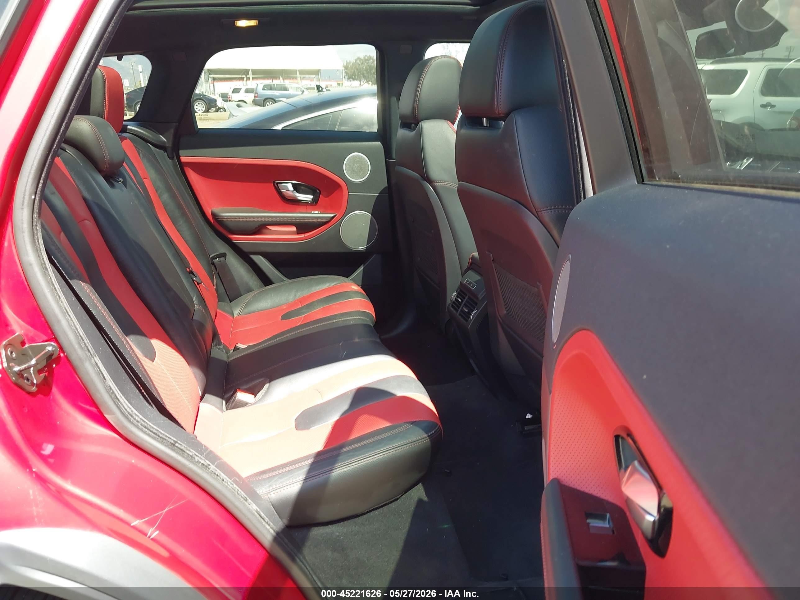 2014 Land Rover Range Rover Evoque Dynamic Красный vin: SALVT2BG6EH862031