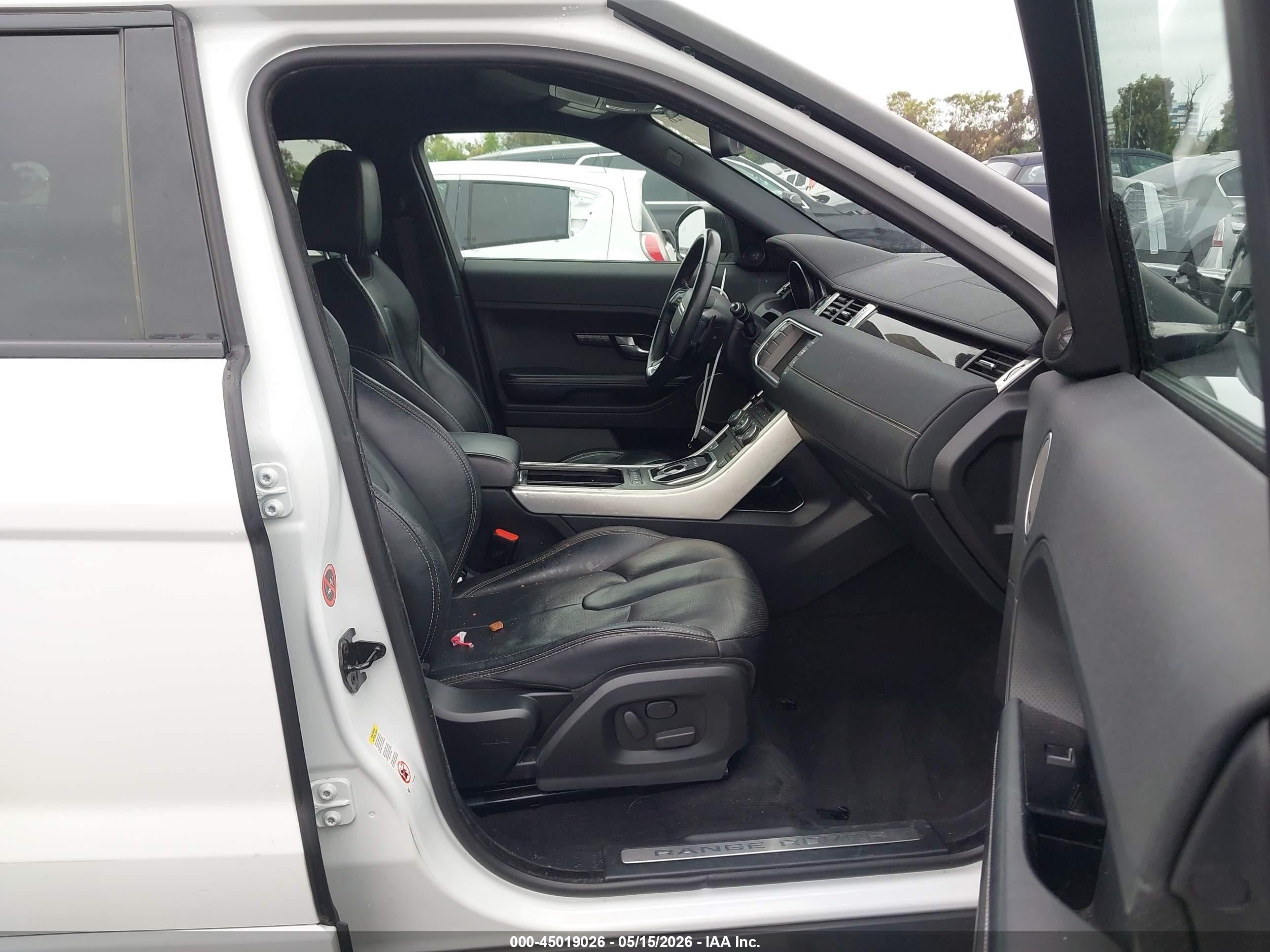 2014 Land Rover Range Rover Evoque Dynamic White vin: SALVT2BG6EH876639