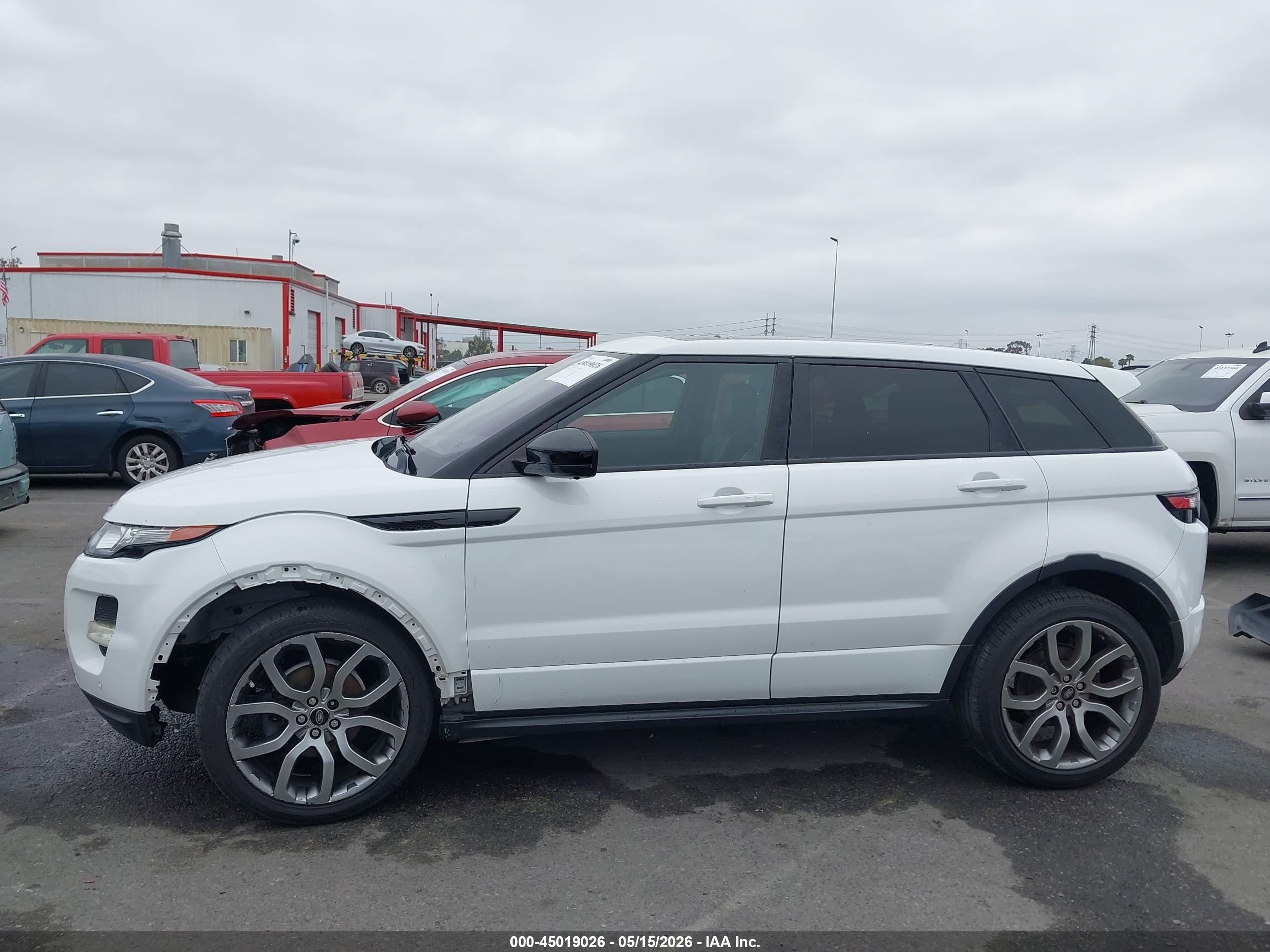 2014 Land Rover Range Rover Evoque Dynamic White vin: SALVT2BG6EH876639