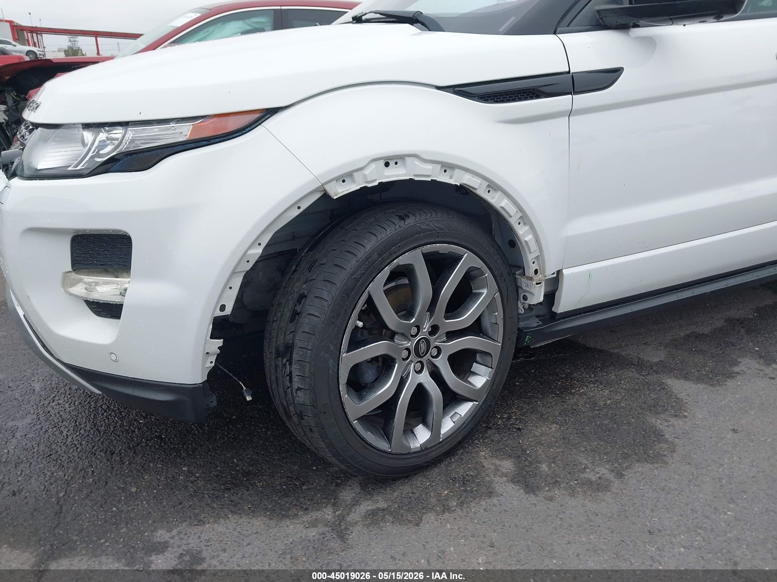 2014 Land Rover Range Rover Evoque Dynamic White vin: SALVT2BG6EH876639