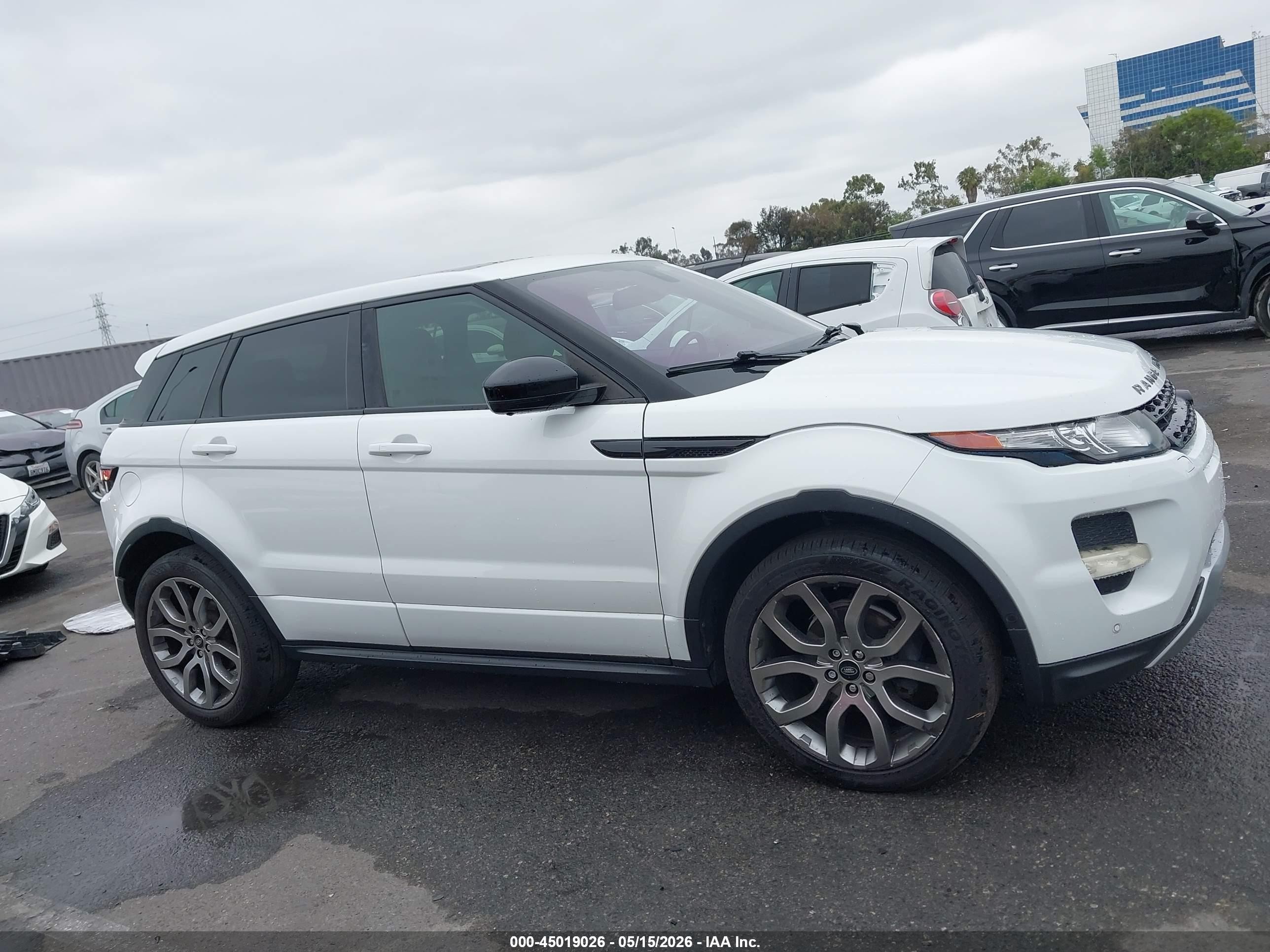 2014 Land Rover Range Rover Evoque Dynamic White vin: SALVT2BG6EH876639