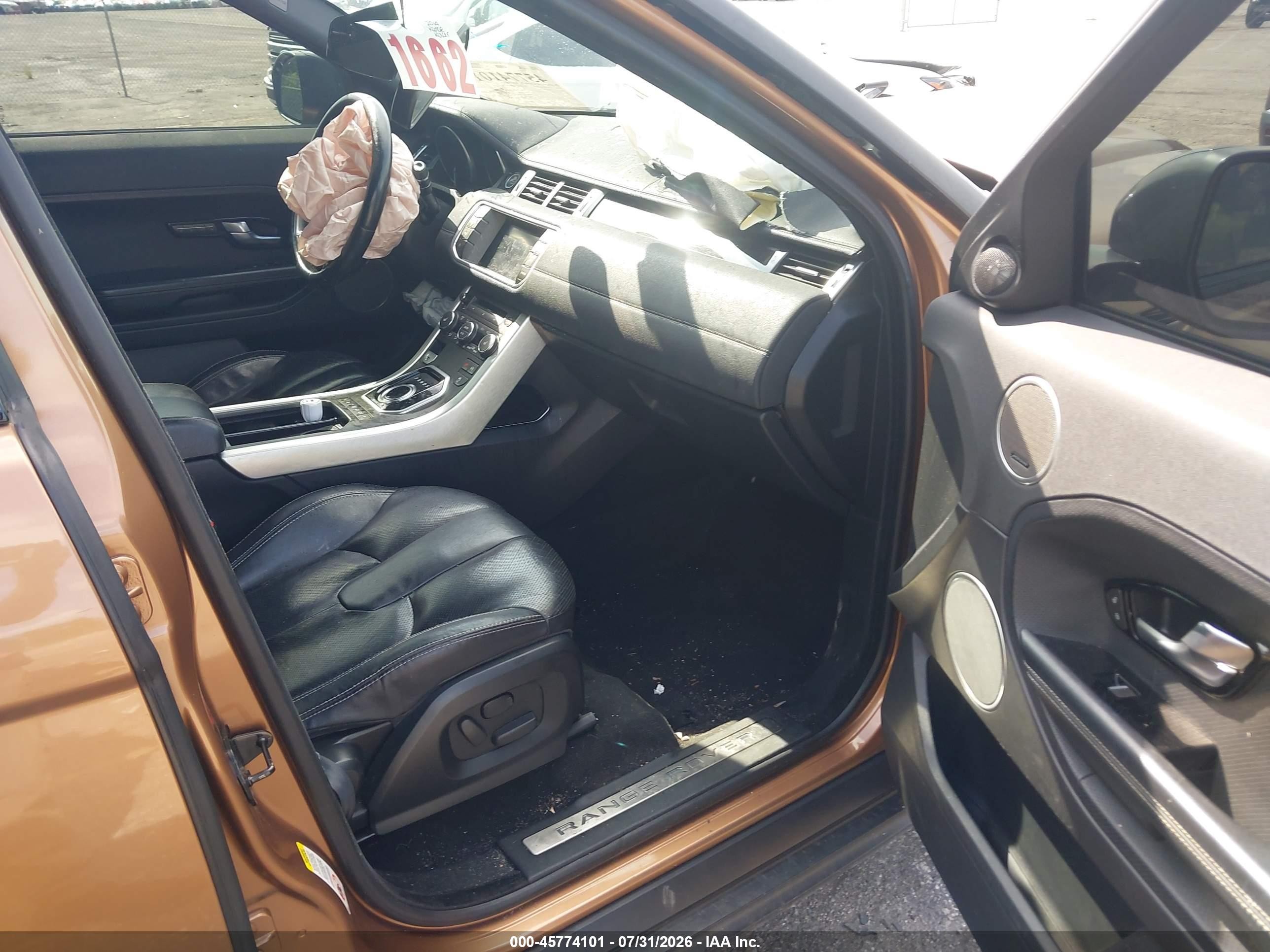2014 Land Rover Range Rover Evoque Dynamic Brown vin: SALVT2BG6EH877967