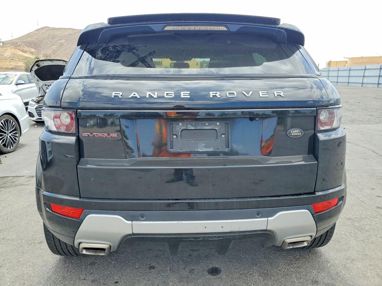 2012 Land Rover Range Rover Evoque Dynamic Premium Black vin: SALVT2BG7CH669447