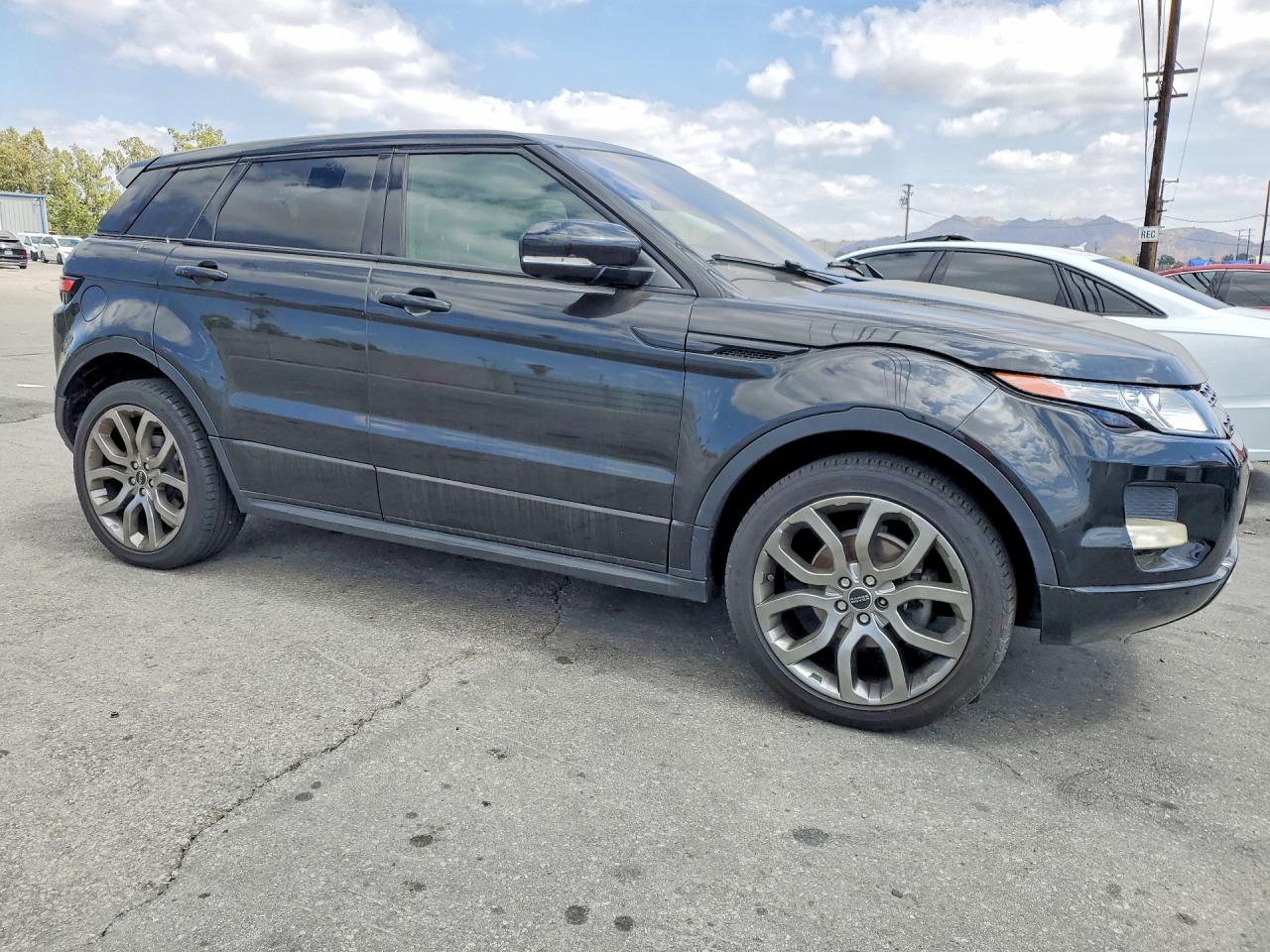 2012 Land Rover Range Rover Evoque Dynamic Premium Black vin: SALVT2BG7CH669447