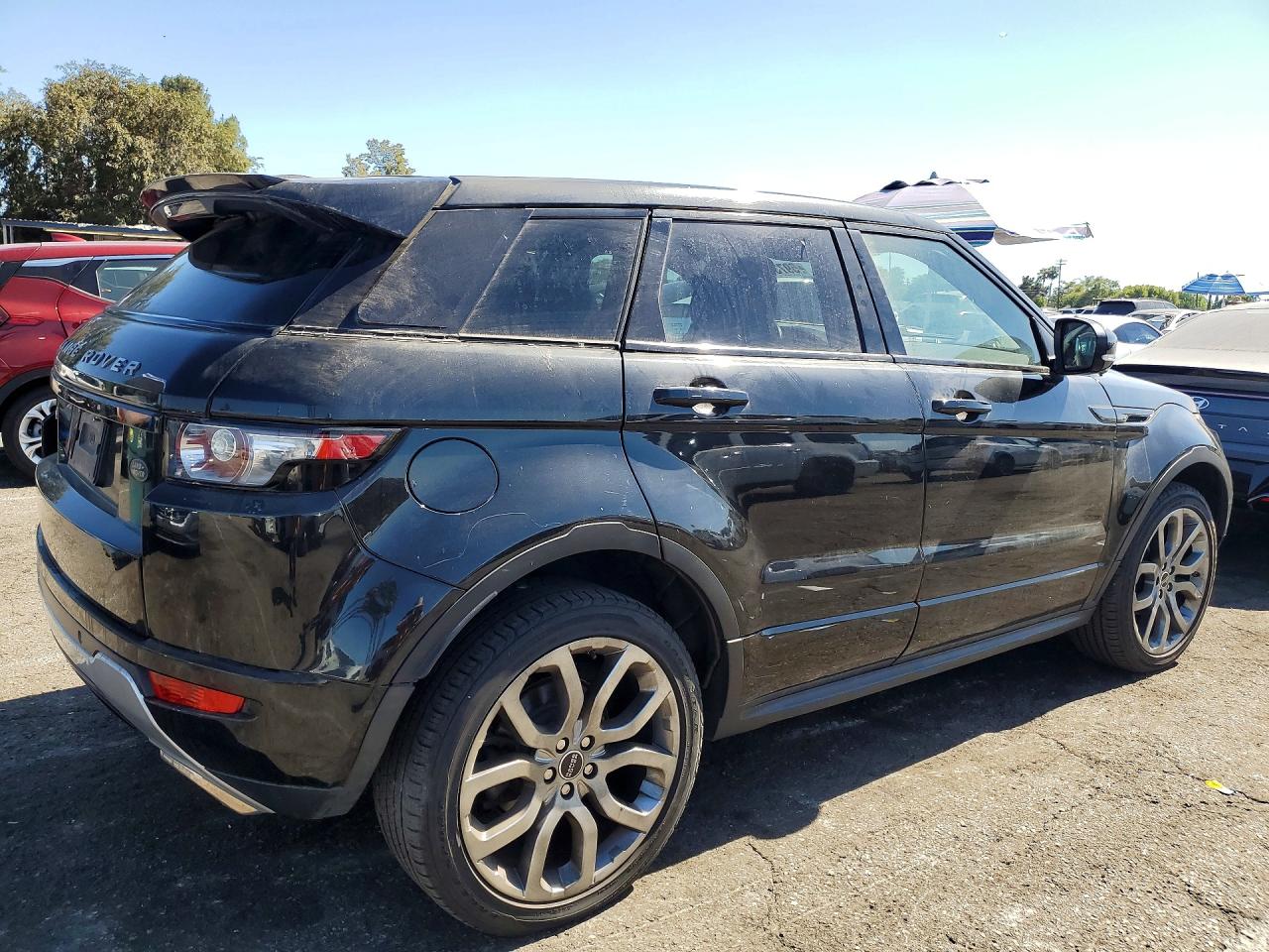 2012 Land Rover Range Rover Evoque Dynamic Premium Black vin: SALVT2BG7CH669447