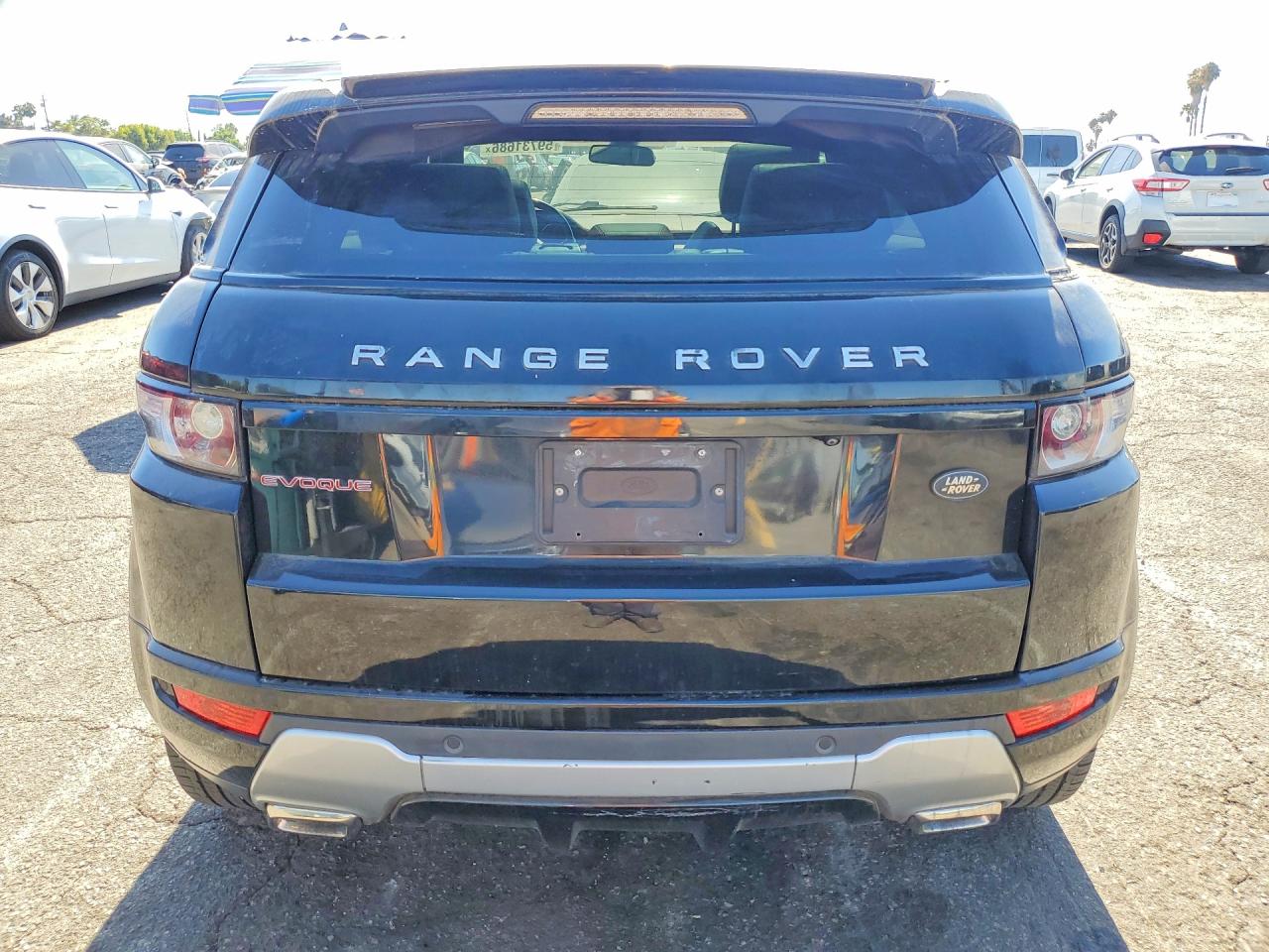 2012 Land Rover Range Rover Evoque Dynamic Premium Black vin: SALVT2BG7CH669447