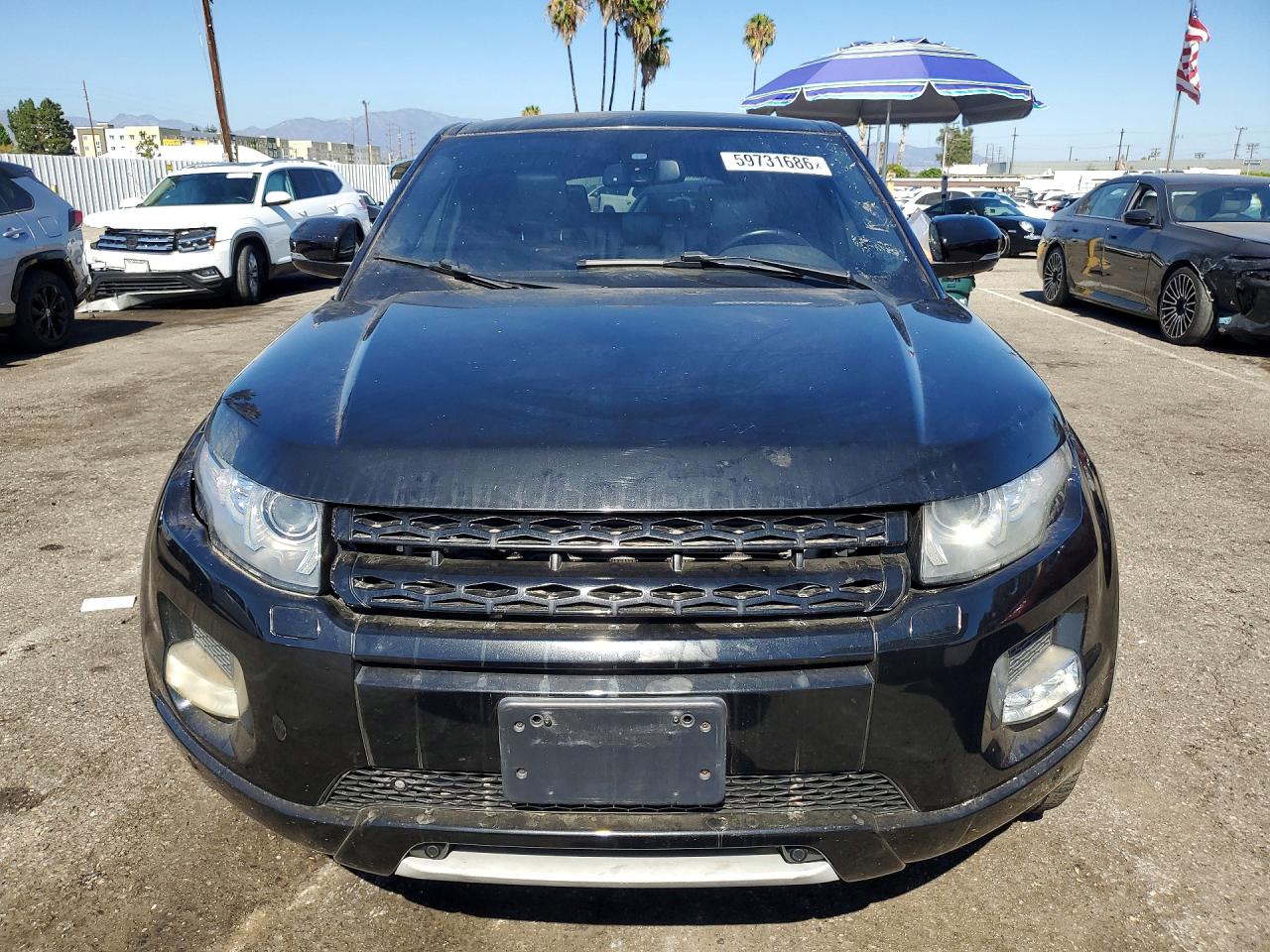 2012 Land Rover Range Rover Evoque Dynamic Premium Black vin: SALVT2BG7CH669447