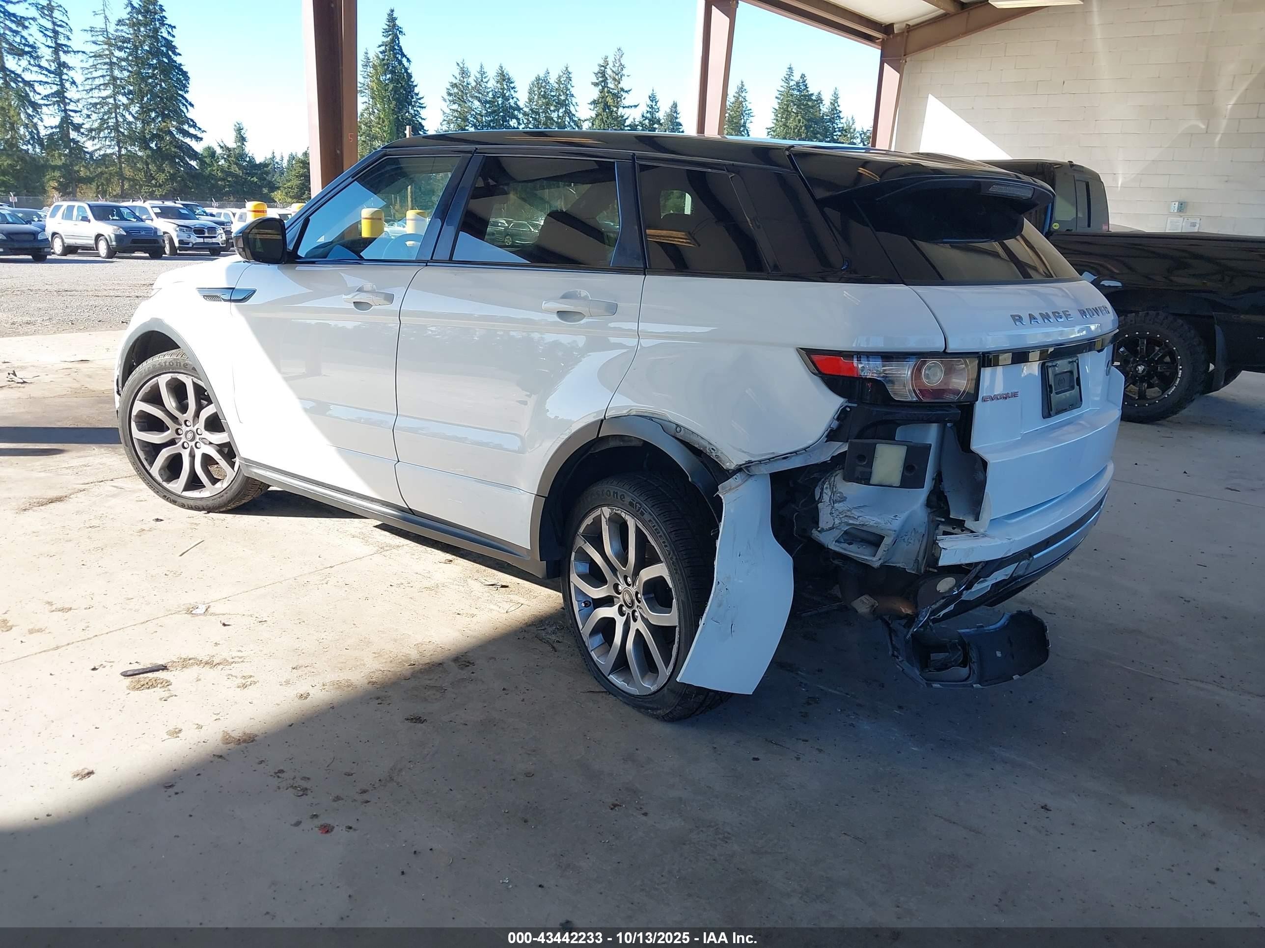 2014 Land Rover Range Rover Evoque Dynamic White vin: SALVT2BG7EH951994