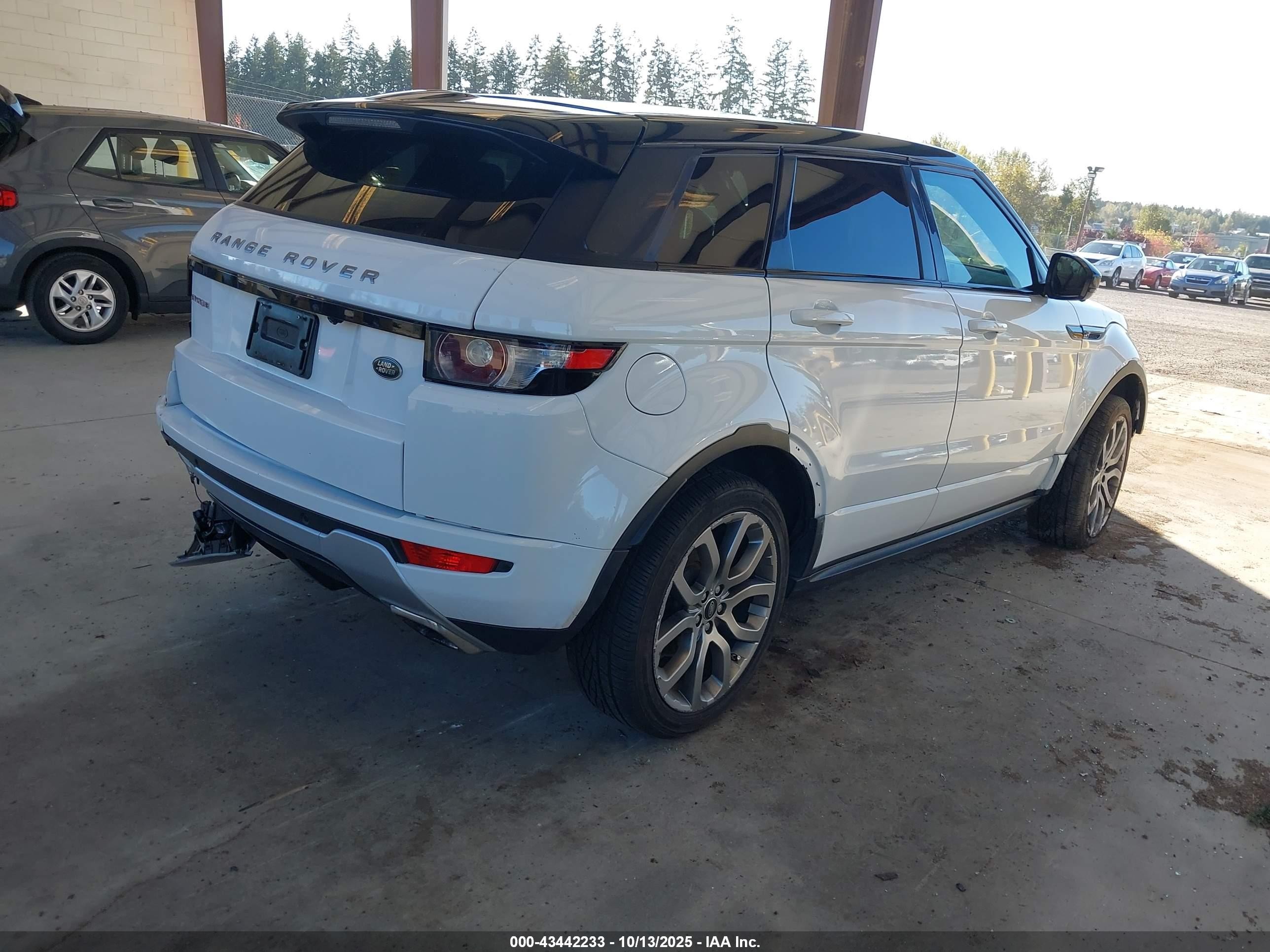 2014 Land Rover Range Rover Evoque Dynamic White vin: SALVT2BG7EH951994