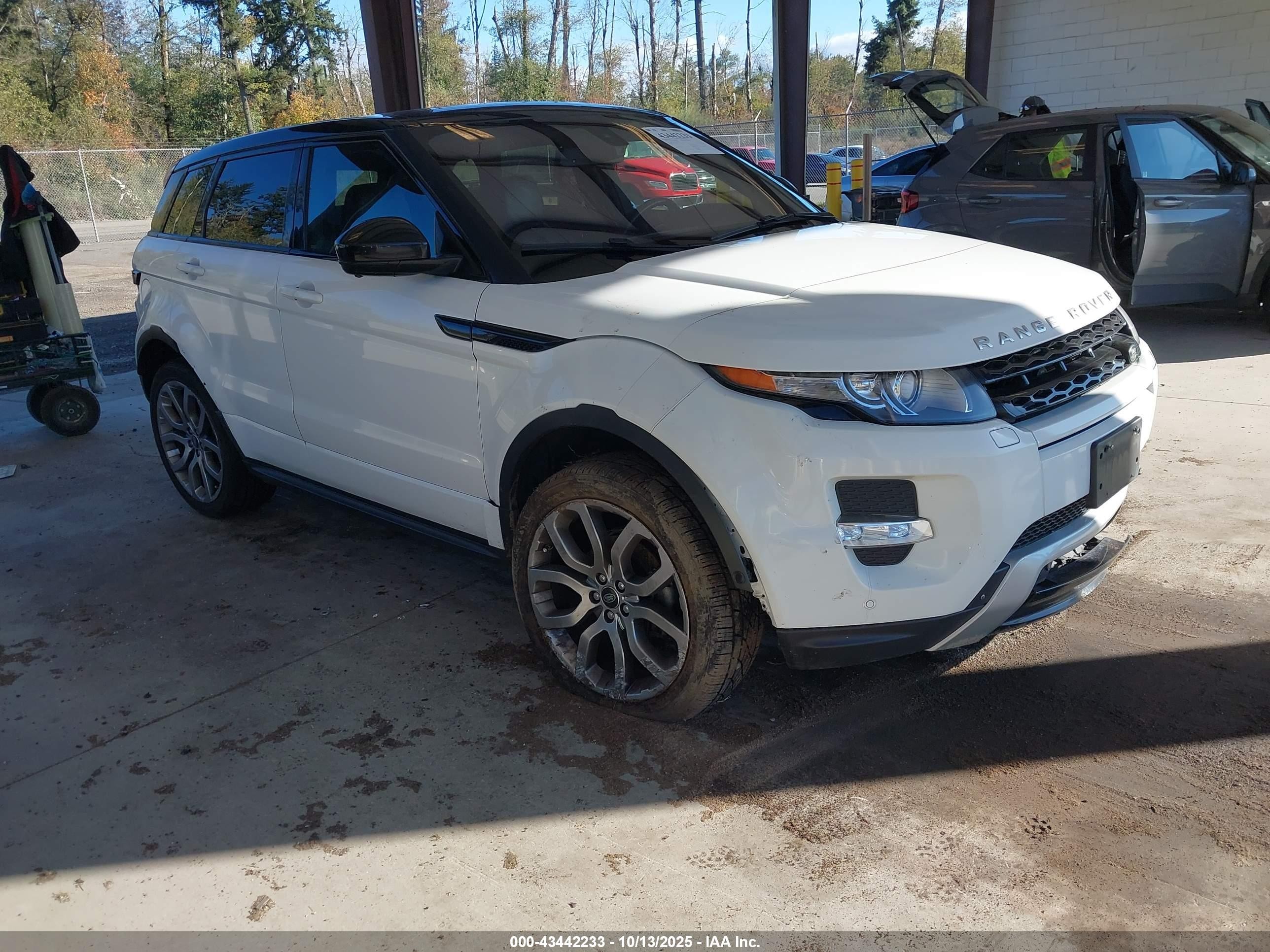 2014 Land Rover Range Rover Evoque Dynamic White vin: SALVT2BG7EH951994