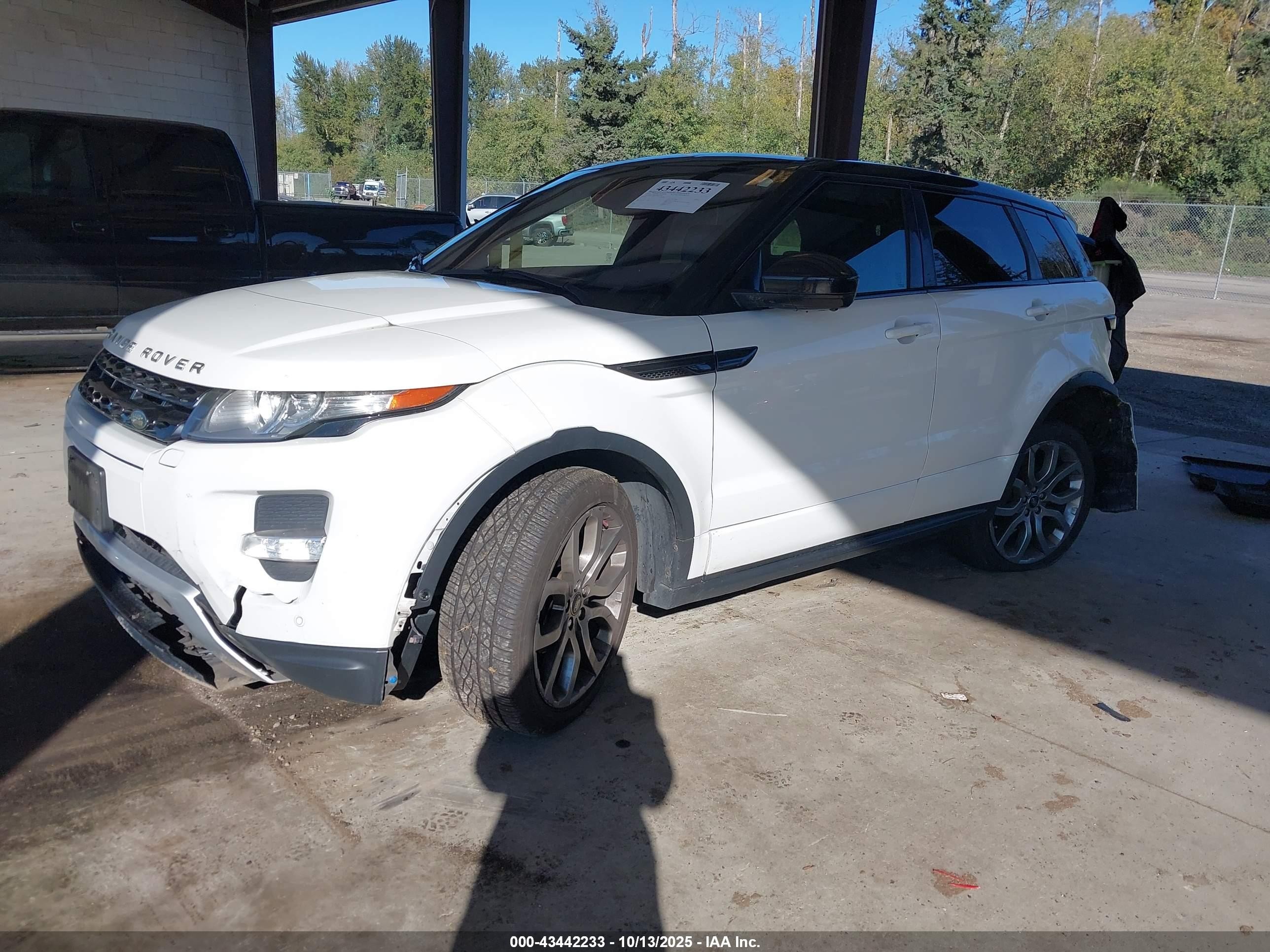 2014 Land Rover Range Rover Evoque Dynamic White vin: SALVT2BG7EH951994