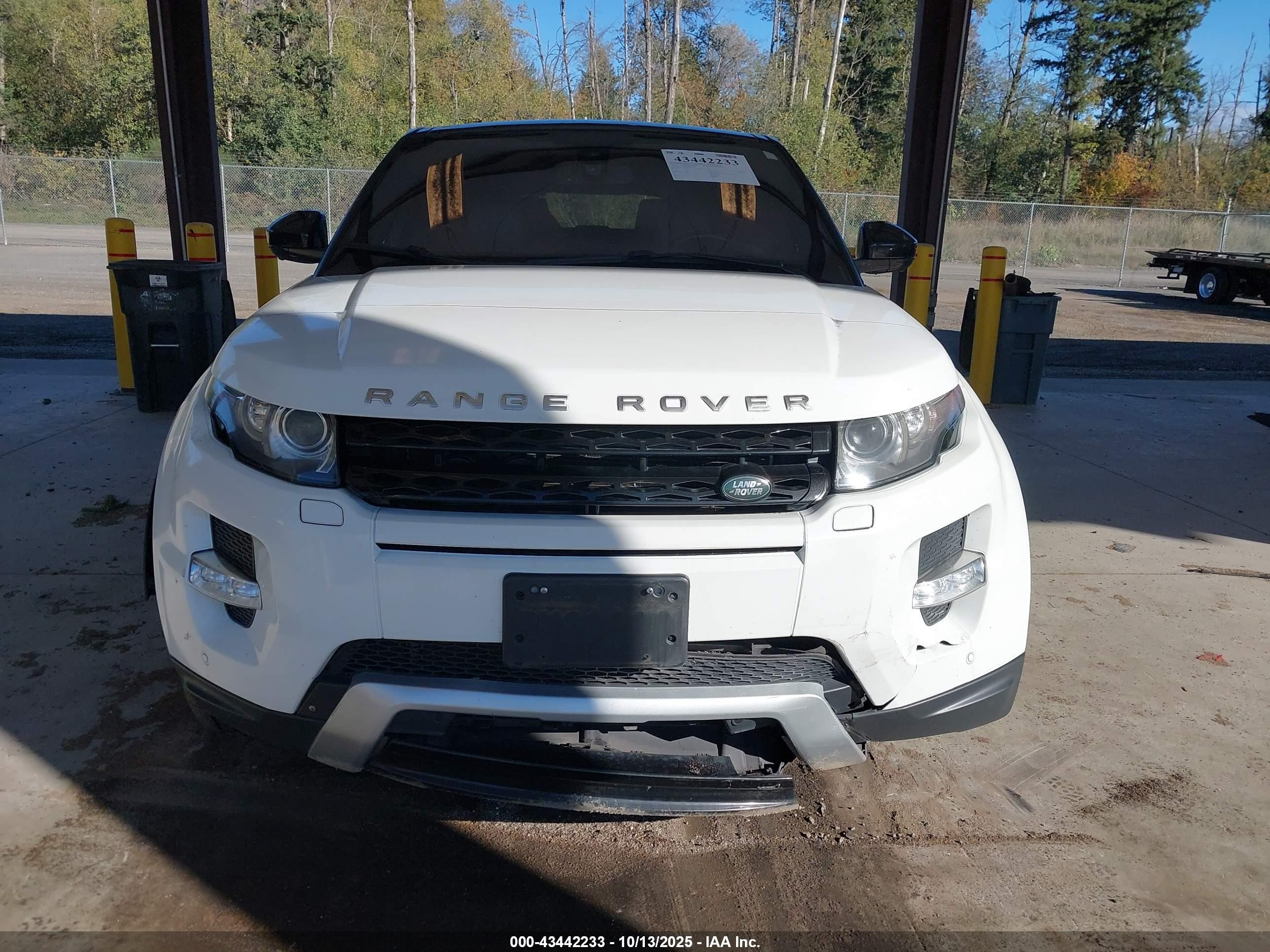 2014 Land Rover Range Rover Evoque Dynamic White vin: SALVT2BG7EH951994