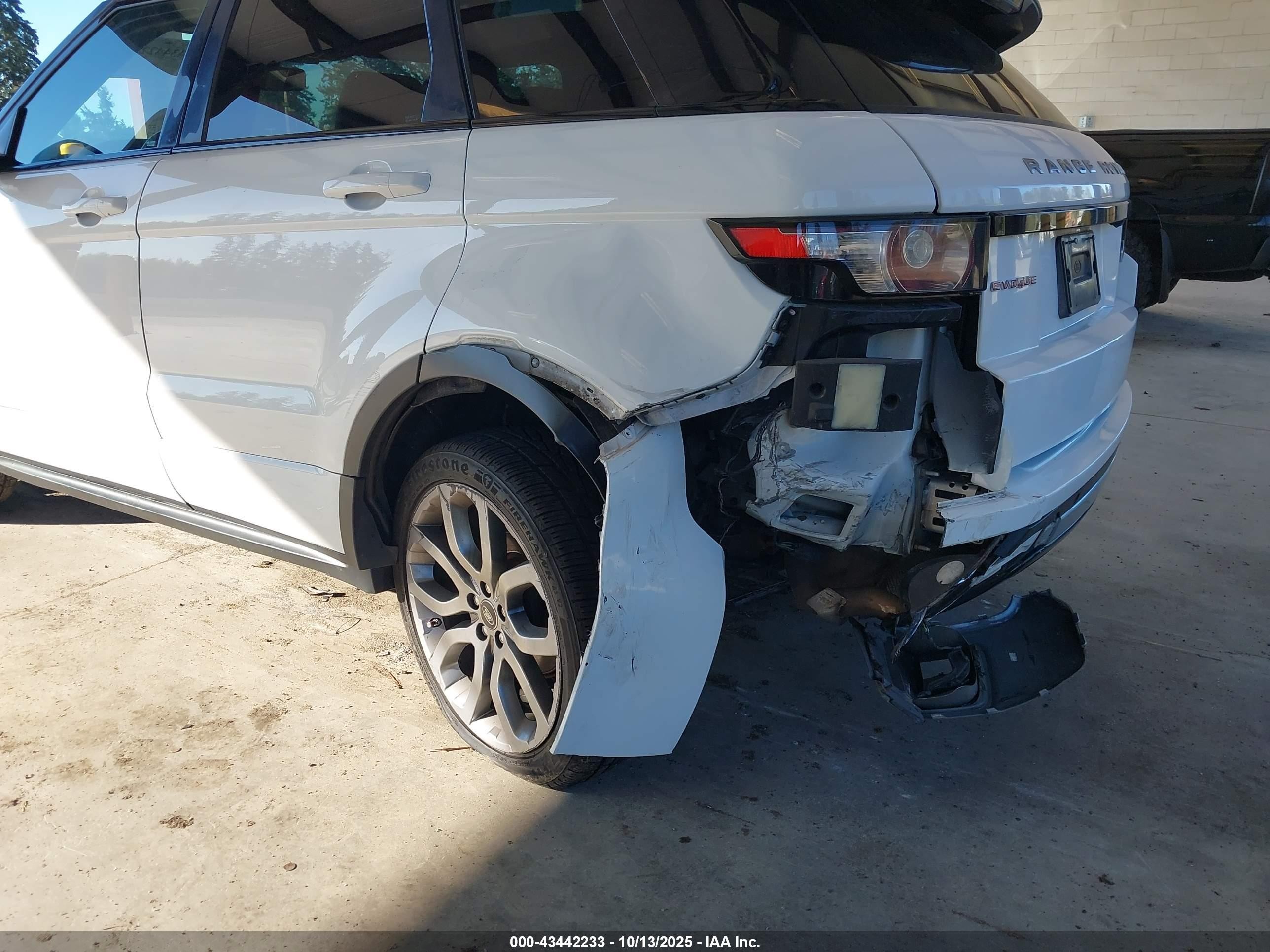 2014 Land Rover Range Rover Evoque Dynamic White vin: SALVT2BG7EH951994