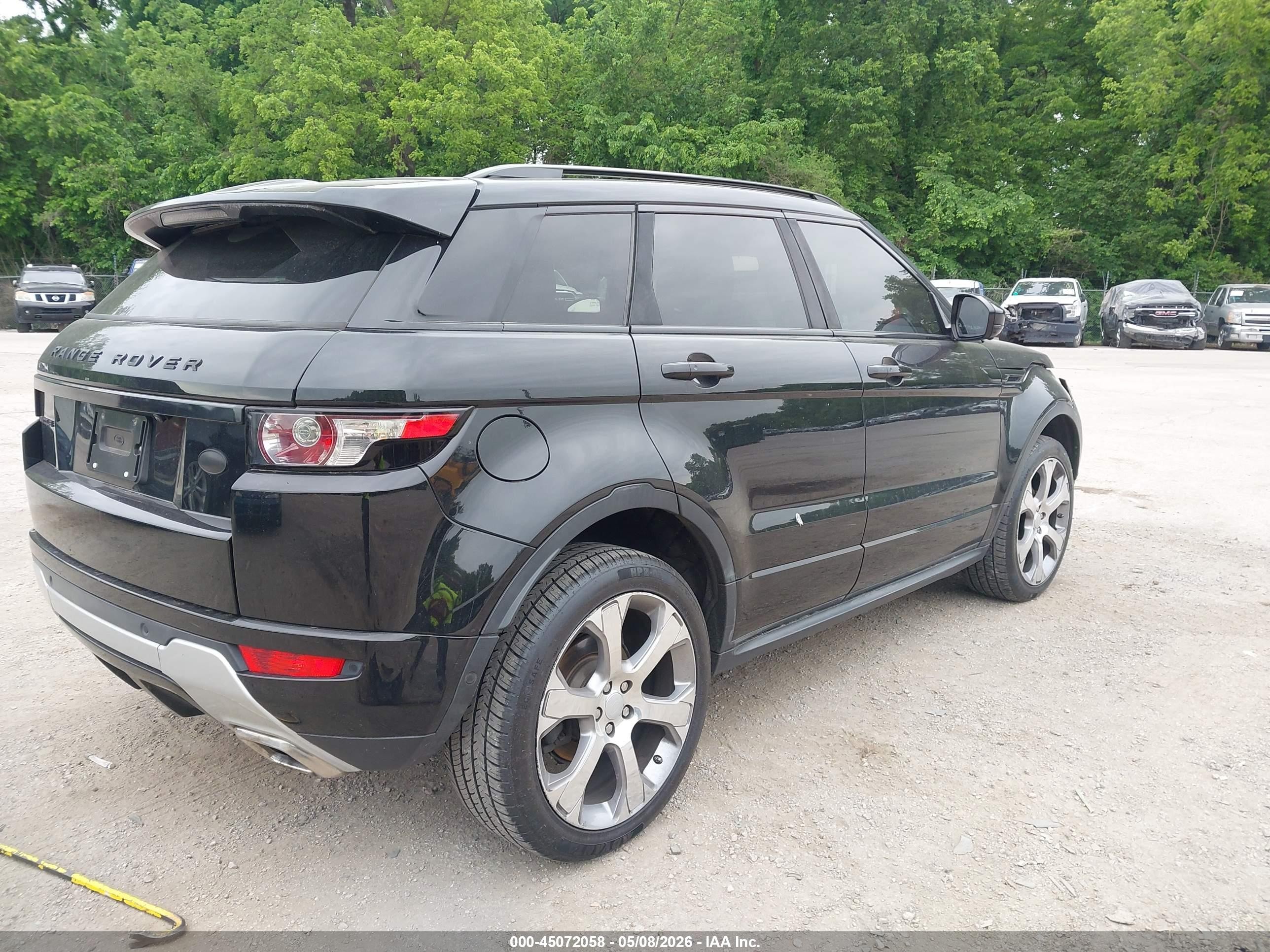 2015 Land Rover Range Rover Evoque Dynamic Black vin: SALVT2BG7FH073906