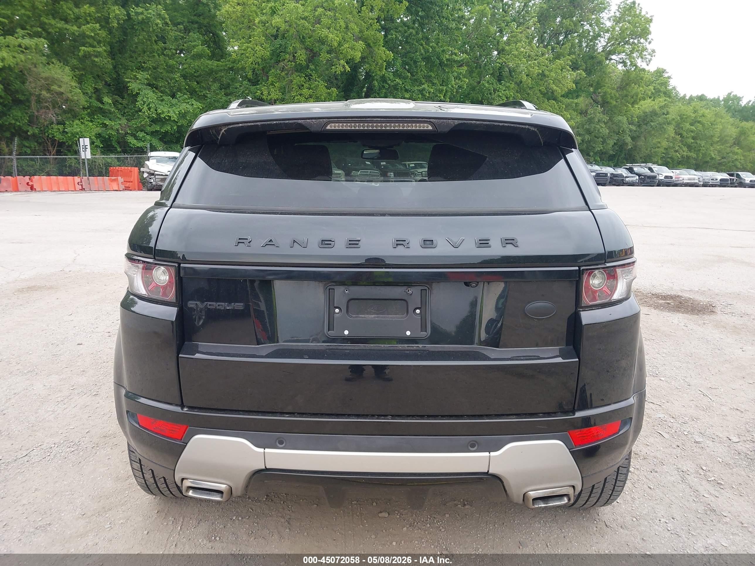 2015 Land Rover Range Rover Evoque Dynamic Black vin: SALVT2BG7FH073906