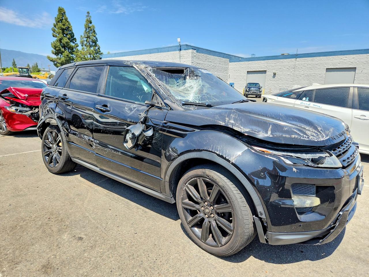 2014 Land Rover Range Rover Evoque Dynamic Premium Black vin: SALVT2BG9EH898389