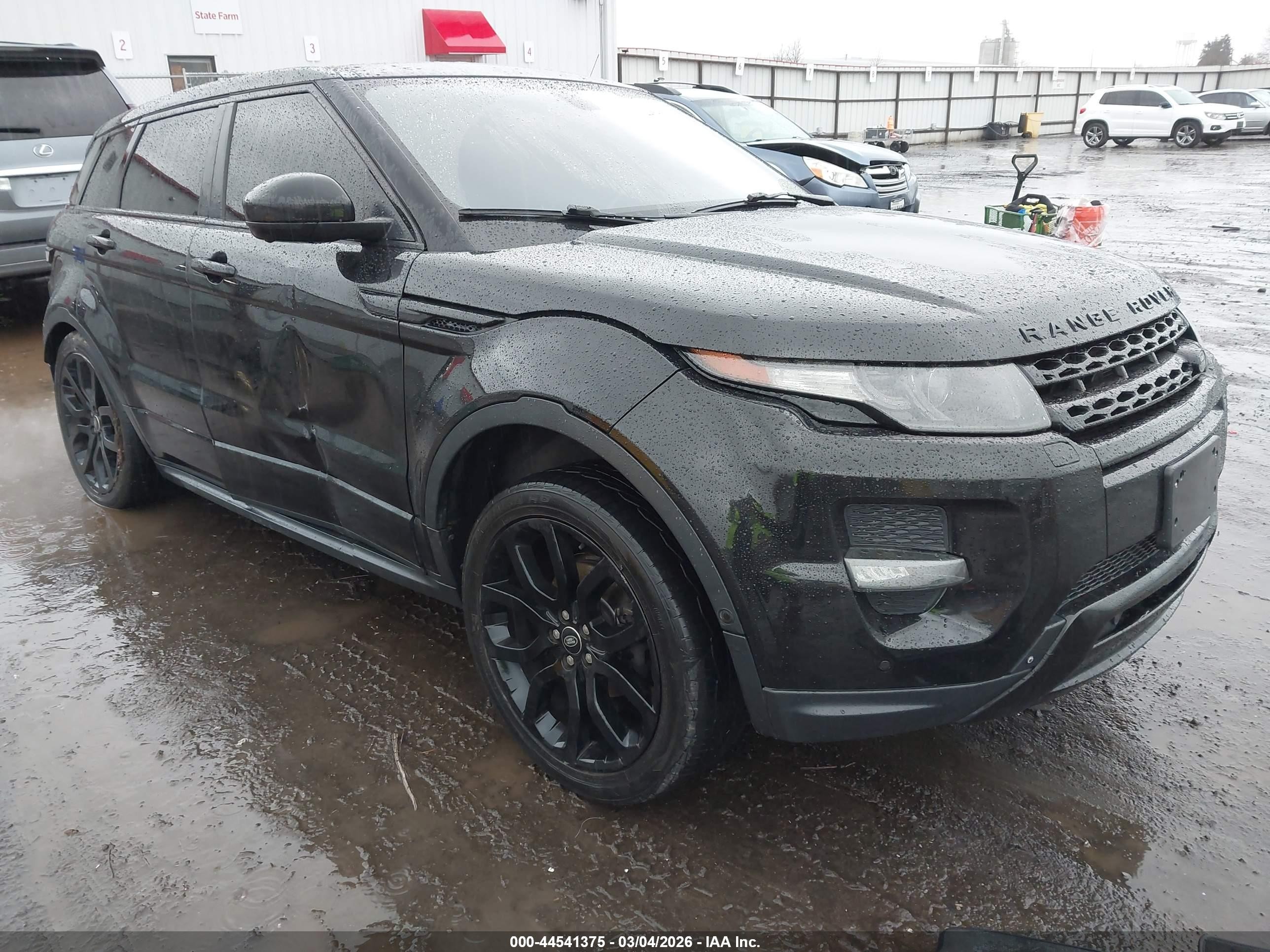 2015 Land Rover Range Rover Evoque Dynamic Black vin: SALVT2BG9FH039594