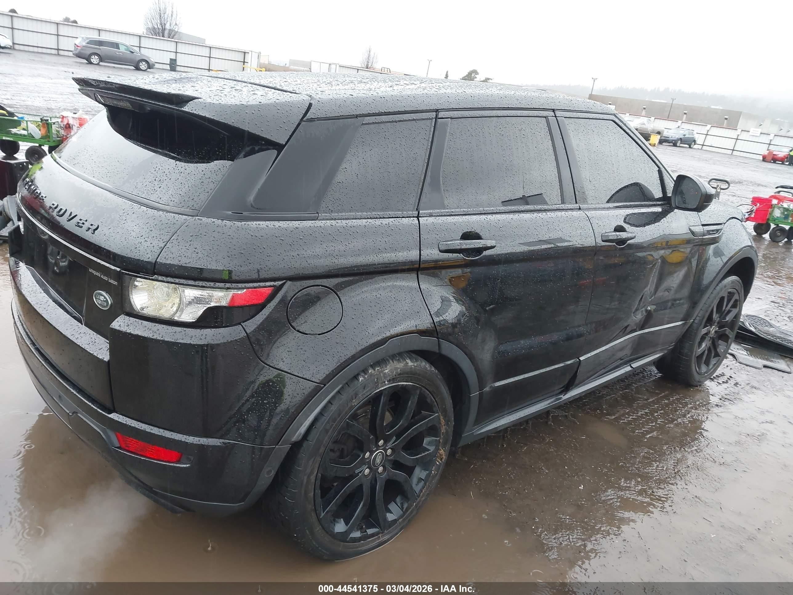 2015 Land Rover Range Rover Evoque Dynamic Black vin: SALVT2BG9FH039594