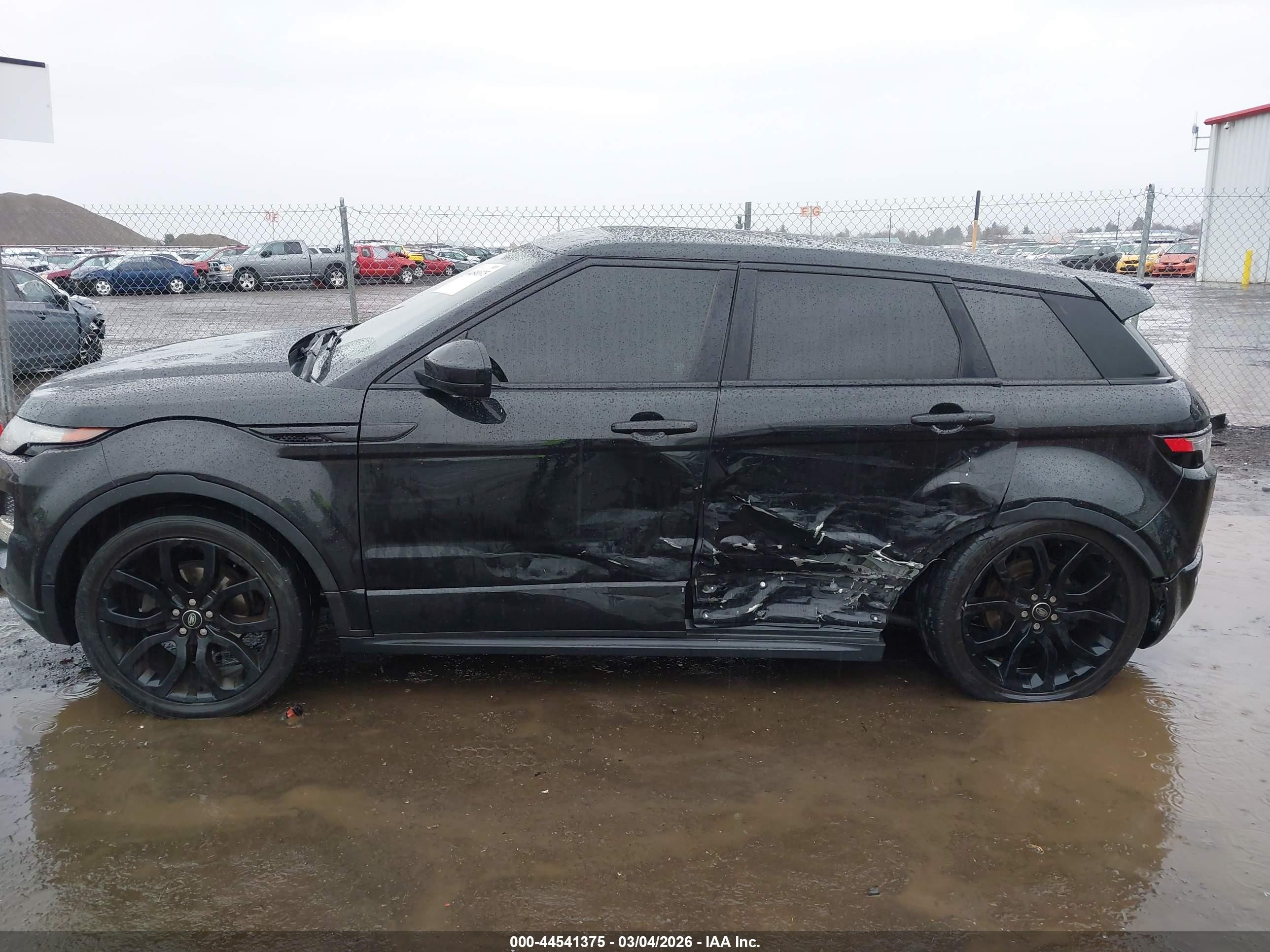 2015 Land Rover Range Rover Evoque Dynamic Black vin: SALVT2BG9FH039594