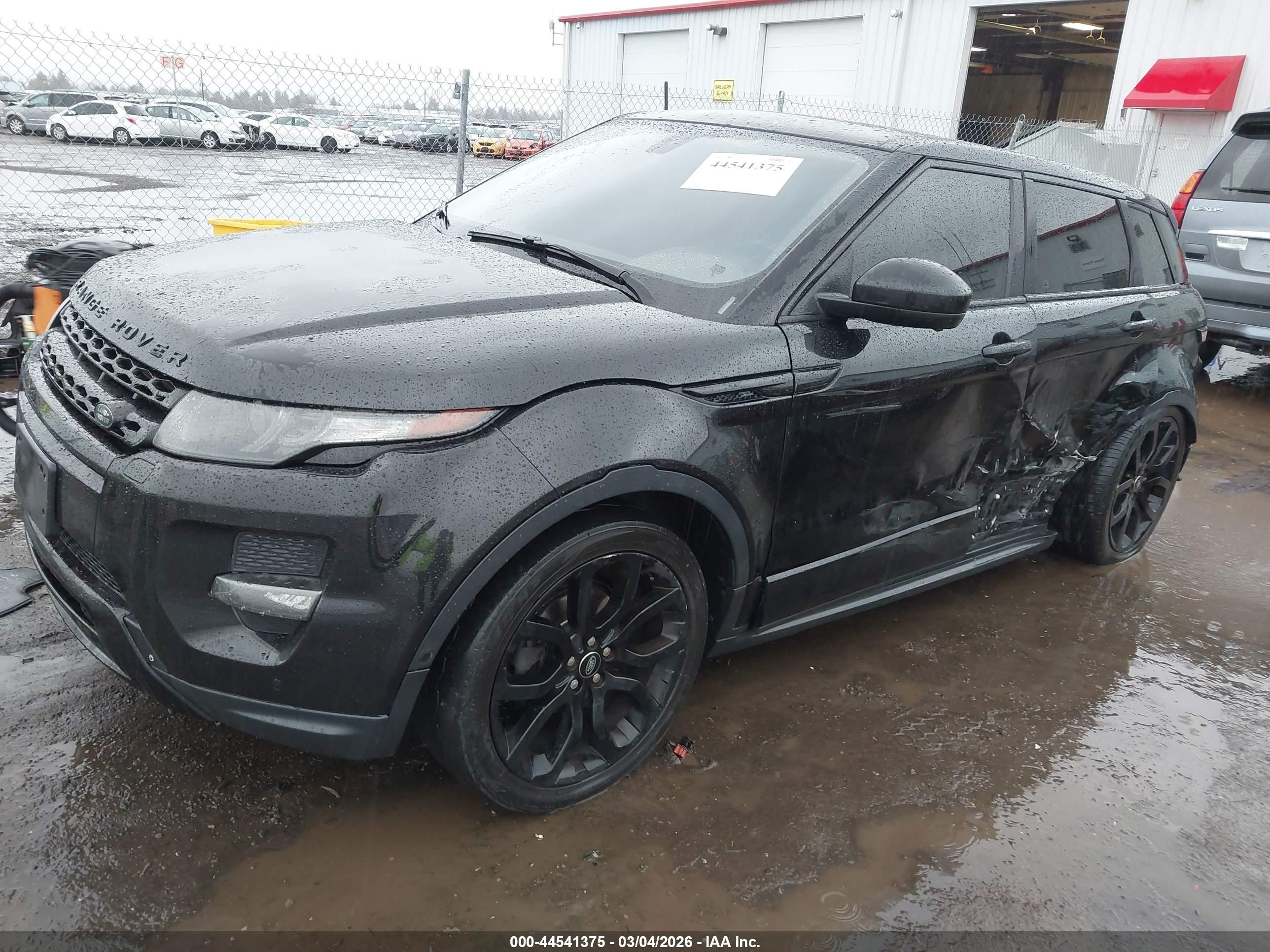 2015 Land Rover Range Rover Evoque Dynamic Black vin: SALVT2BG9FH039594