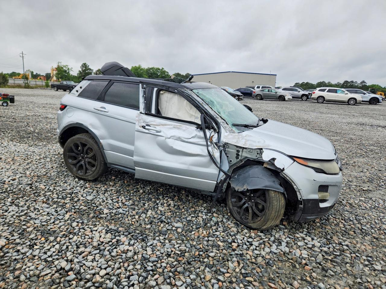 2015 Land Rover Range Rover Evoque Dynamic Premium Silver vin: SALVT2BG9FH040616