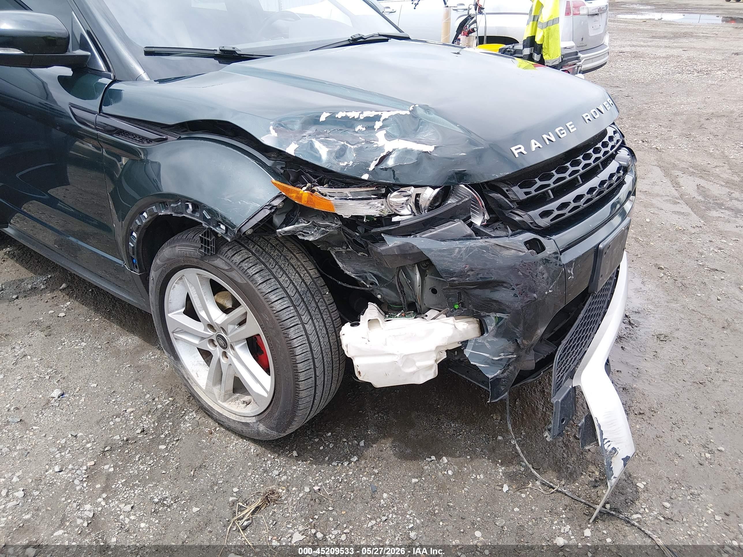 2013 Land Rover Range Rover Evoque Pure Green vin: SALVT2BGXDH716486