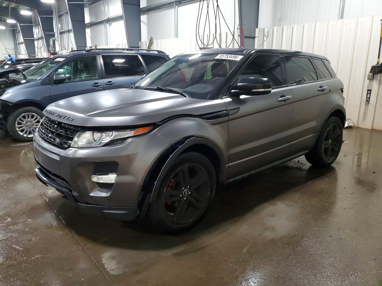 2013 Land Rover Range Rover Evoque Dynamic Premium Gray vin: SALVT2BGXDH833081