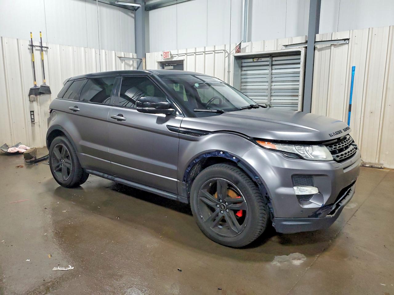 2013 Land Rover Range Rover Evoque Dynamic Premium Gray vin: SALVT2BGXDH833081
