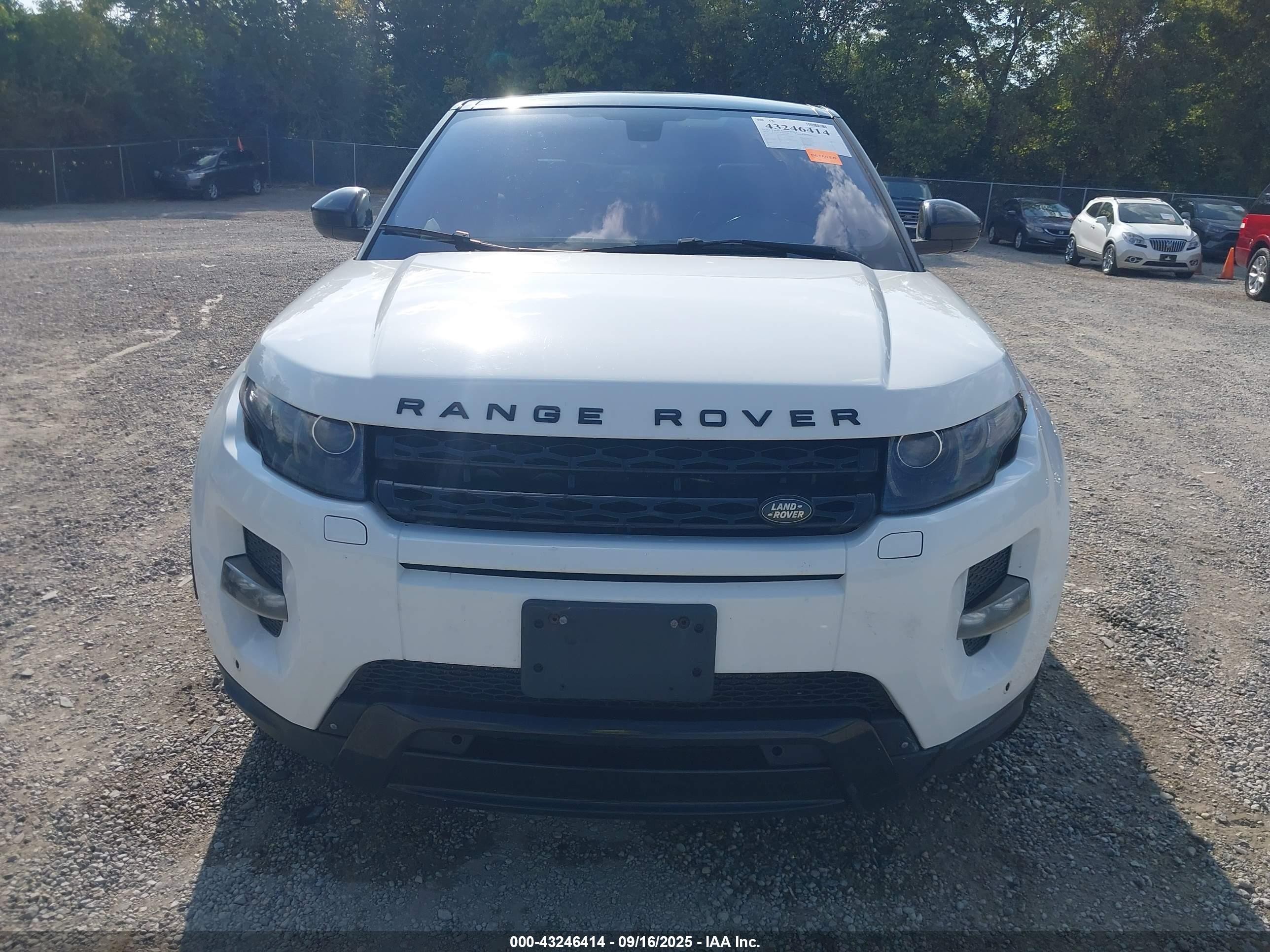 2014 Land Rover Range Rover Evoque Dynamic White vin: SALVT2BGXEH904183