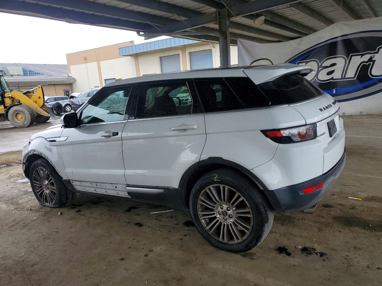 2012 Land Rover Range Rover Evoque Prestige Premium White vin: SALVV2BG0CH646389