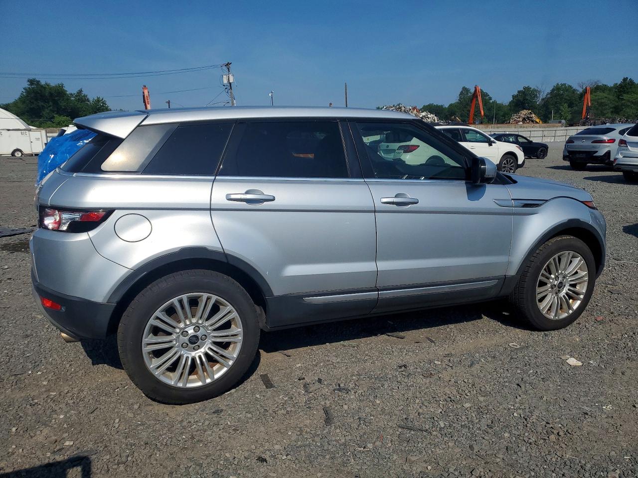 2013 Land Rover Range Rover Evoque Prestige Premium Silver vin: SALVV2BG0DH811651