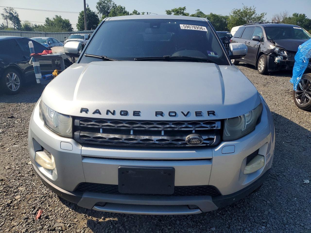 2013 Land Rover Range Rover Evoque Prestige Premium Silver vin: SALVV2BG0DH811651