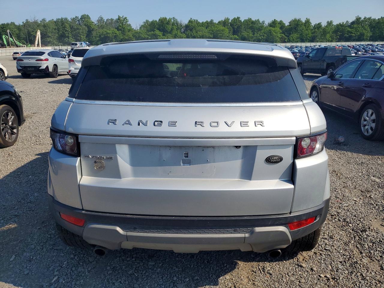 2013 Land Rover Range Rover Evoque Prestige Premium Silver vin: SALVV2BG0DH811651