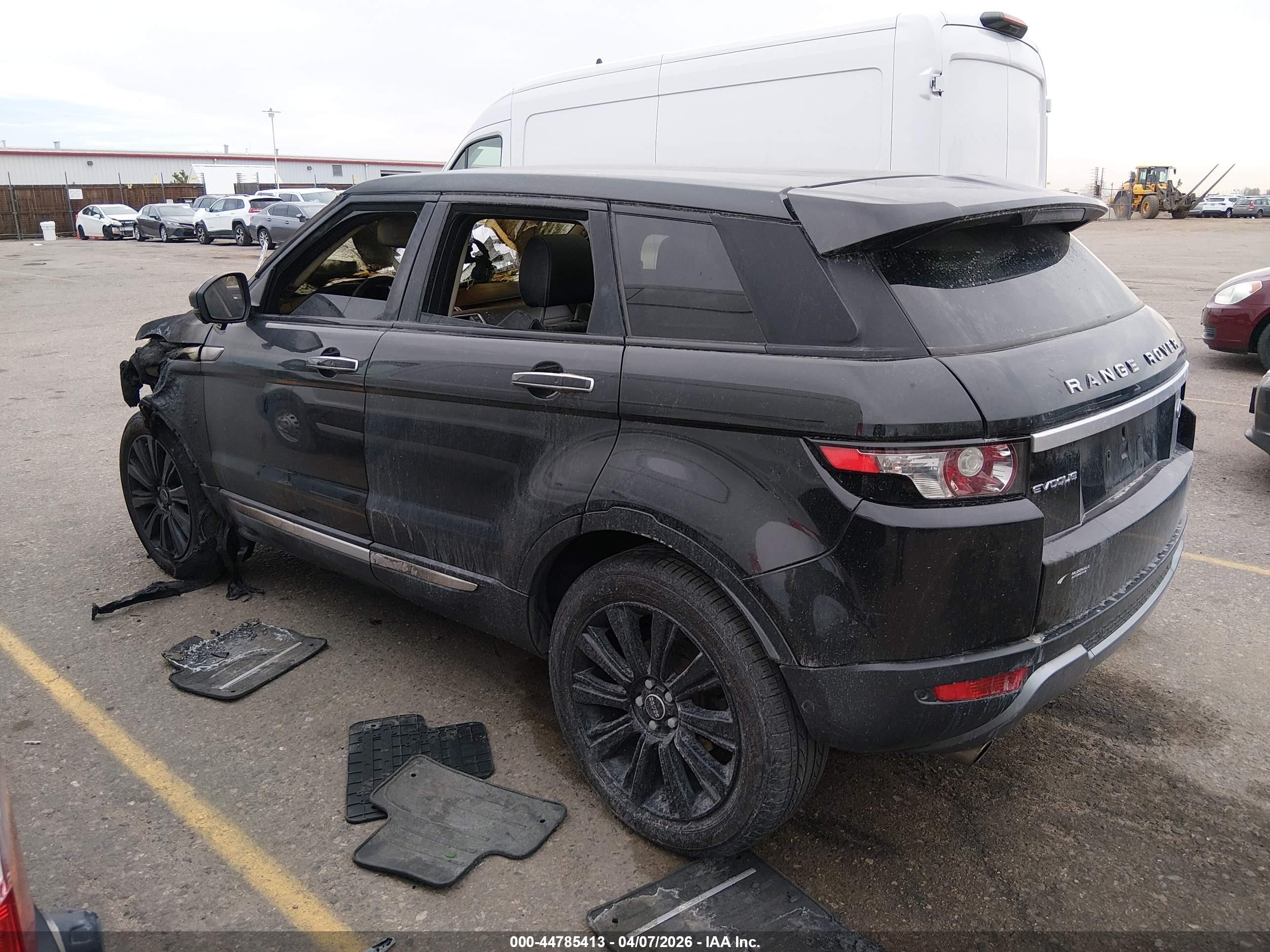 2015 Land Rover Range Rover Evoque Prestige Black vin: SALVV2BG0FH985318