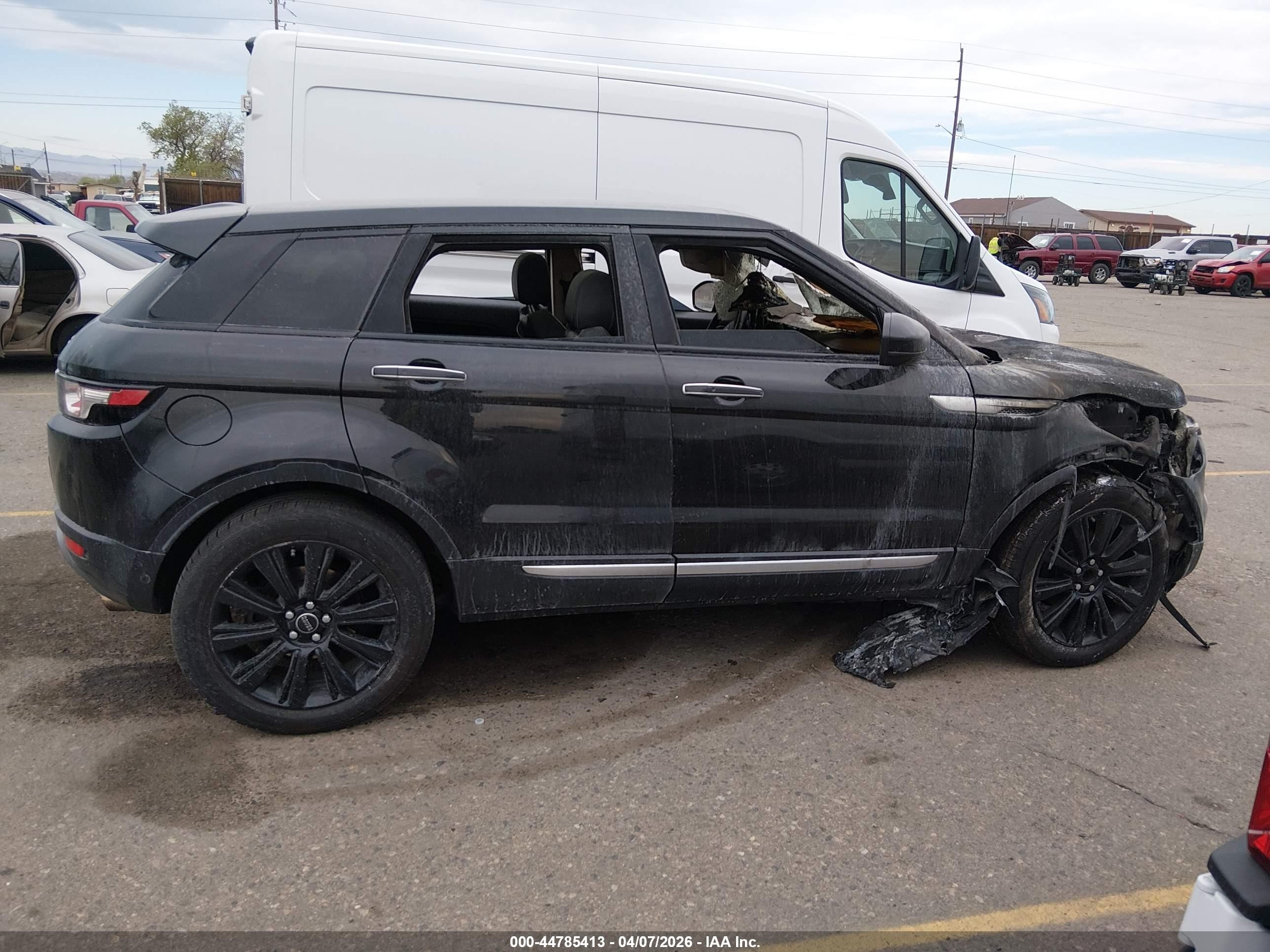 2015 Land Rover Range Rover Evoque Prestige Black vin: SALVV2BG0FH985318