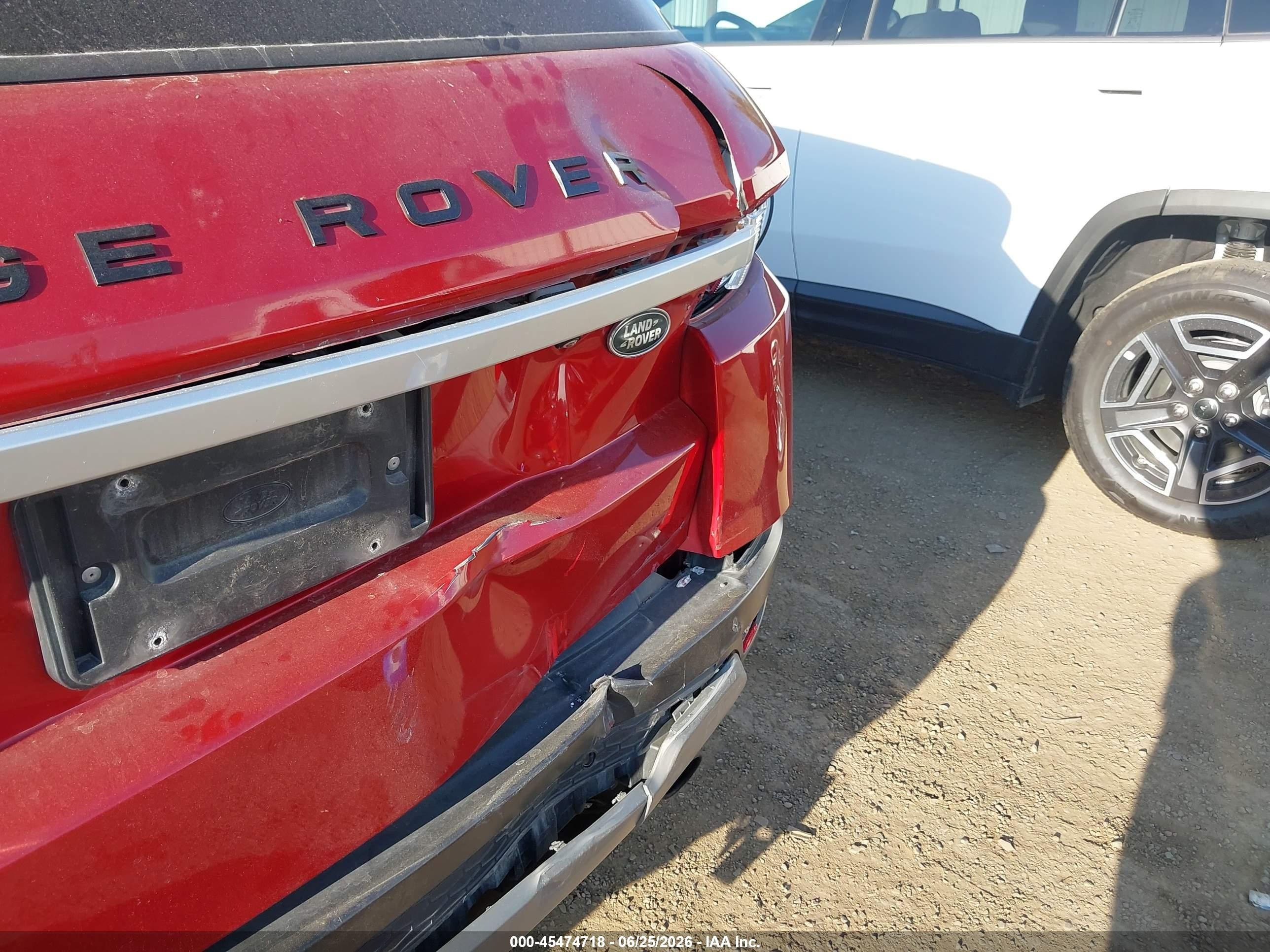 2014 Land Rover Range Rover Evoque Prestige Red vin: SALVV2BG1EH896176