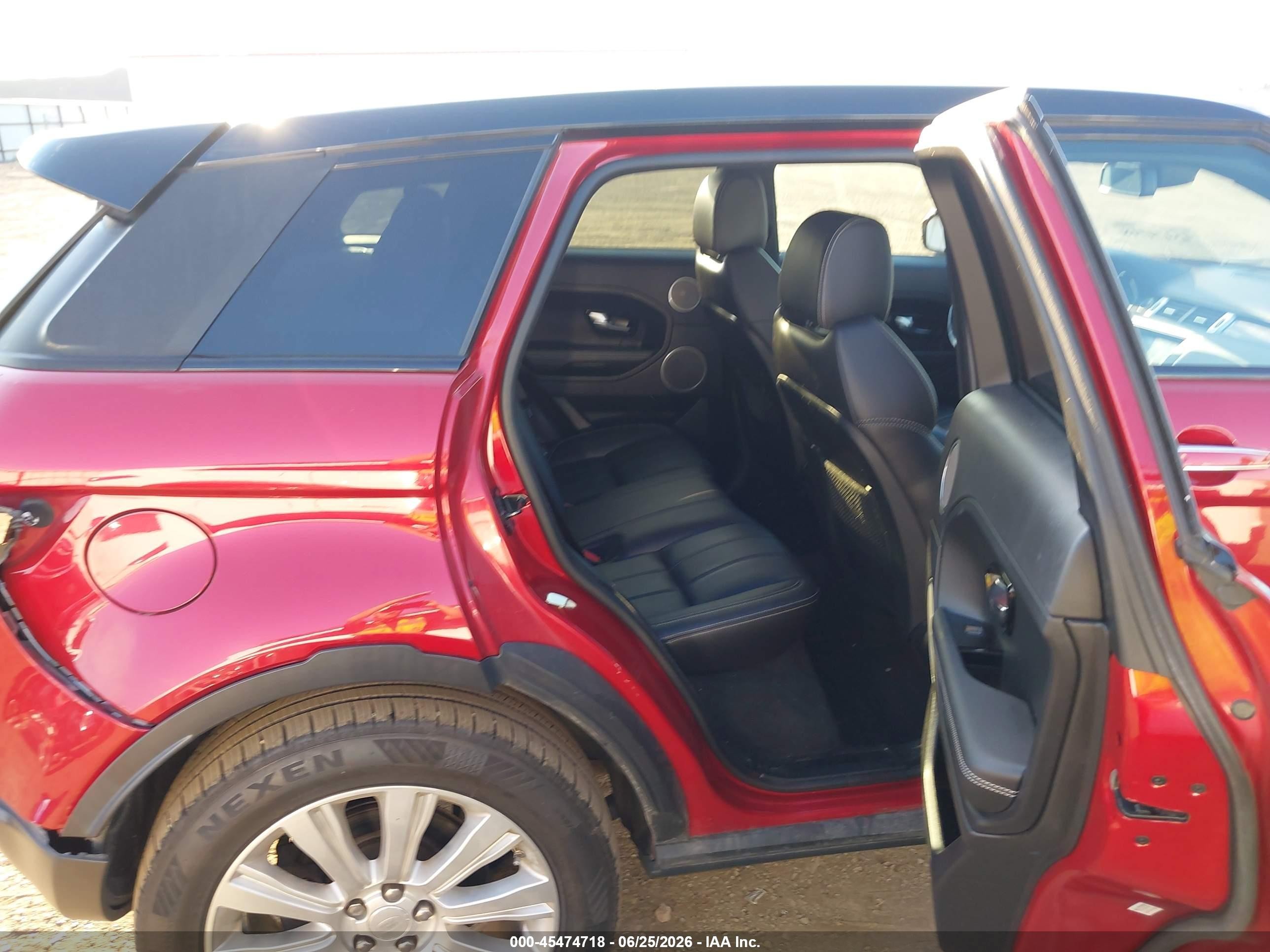 2014 Land Rover Range Rover Evoque Prestige Red vin: SALVV2BG1EH896176