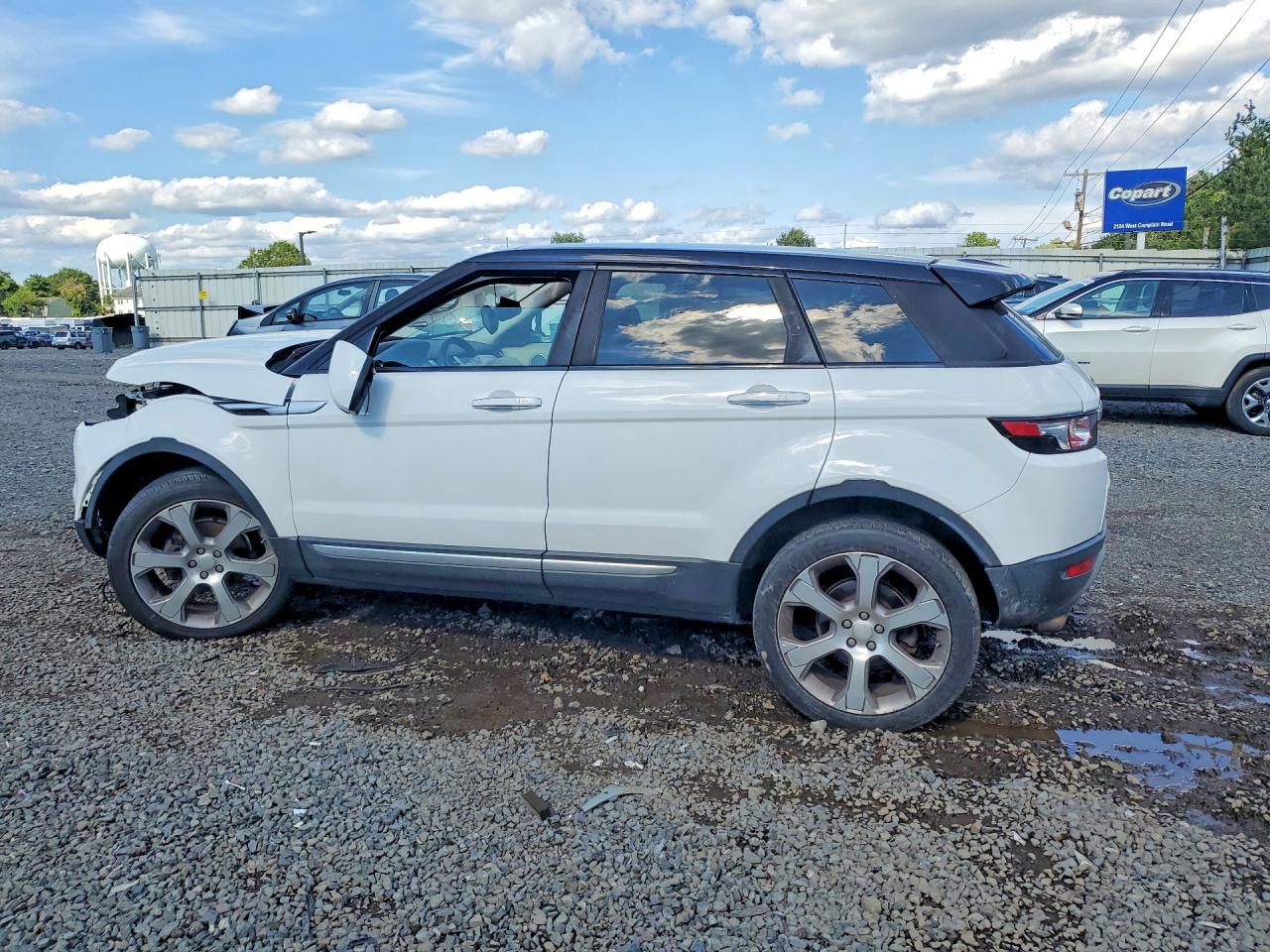 2015 Land Rover Range Rover Evoque Prestige Premium White vin: SALVV2BG2FH038359