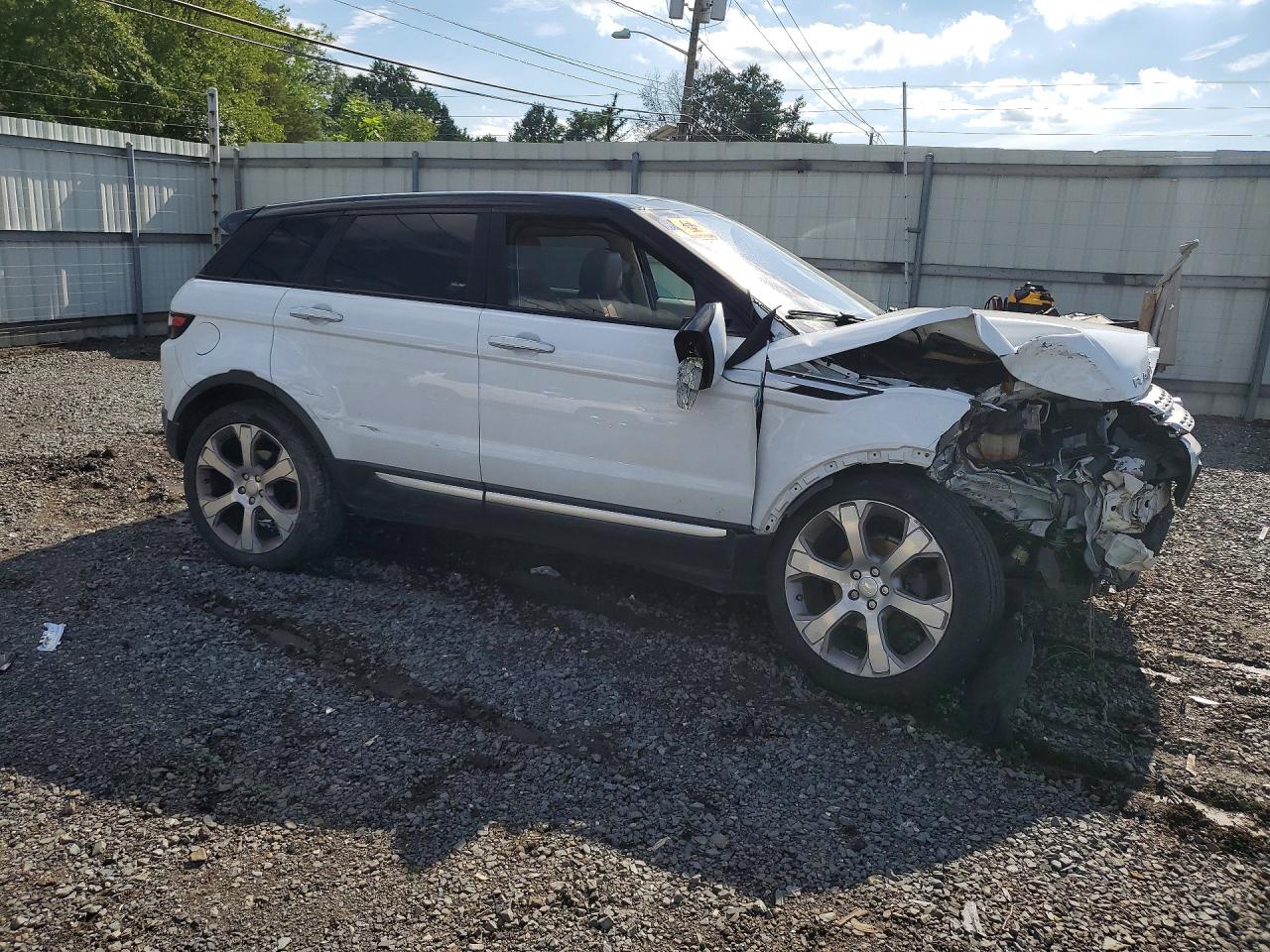 2015 Land Rover Range Rover Evoque Prestige Premium White vin: SALVV2BG2FH038359