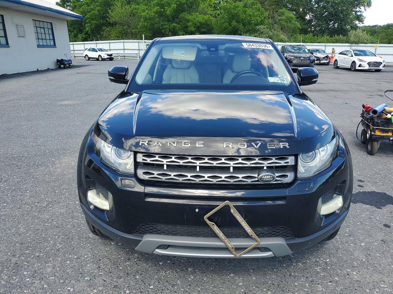 2013 Land Rover Range Rover Evoque Prestige Premium Black vin: SALVV2BG4DH720222