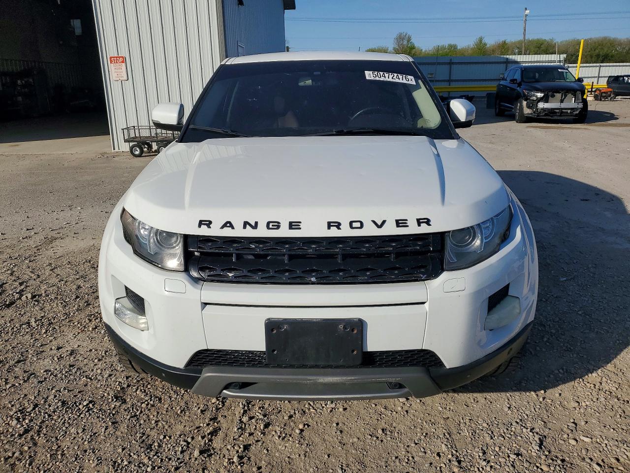 2012 Land Rover Range Rover Evoque Prestige Premium White vin: SALVV2BG5CH661308