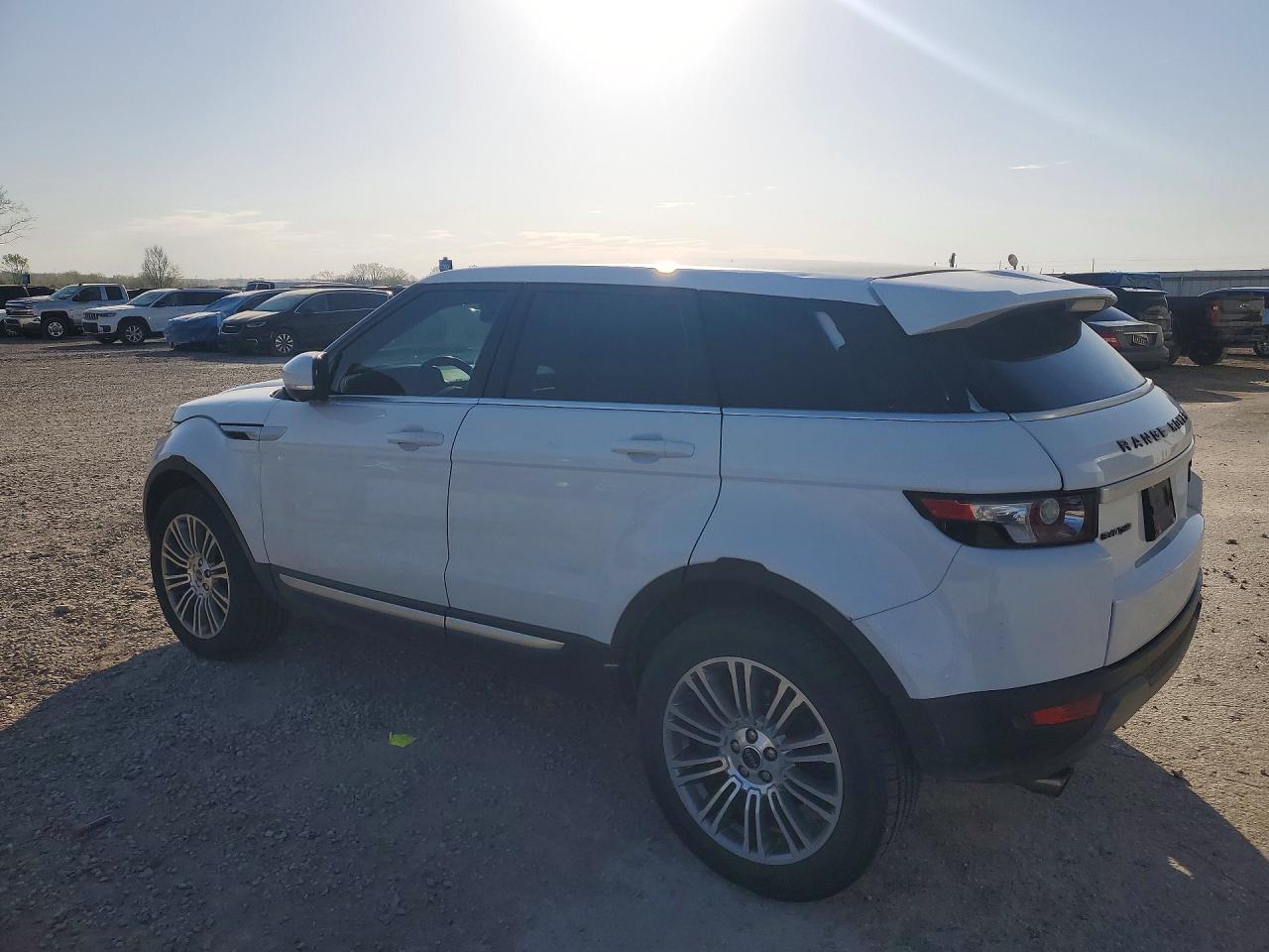 2012 Land Rover Range Rover Evoque Prestige Premium White vin: SALVV2BG5CH661308