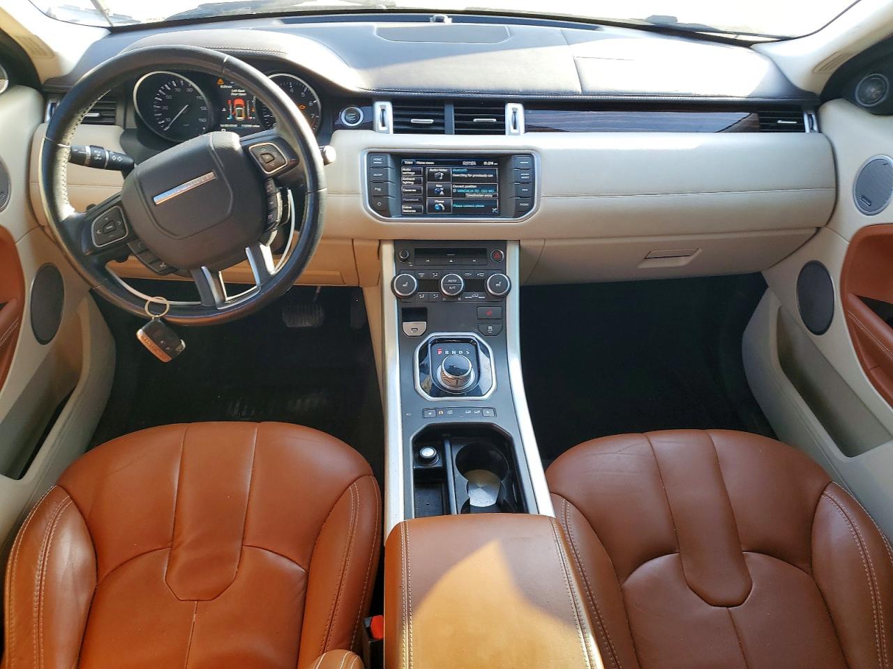 2012 Land Rover Range Rover Evoque Prestige Premium White vin: SALVV2BG5CH661308