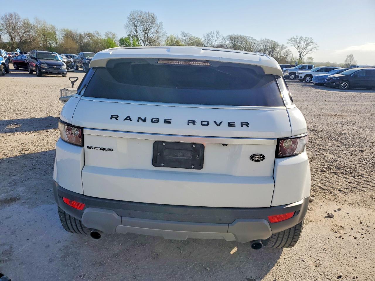 2012 Land Rover Range Rover Evoque Prestige Premium White vin: SALVV2BG5CH661308