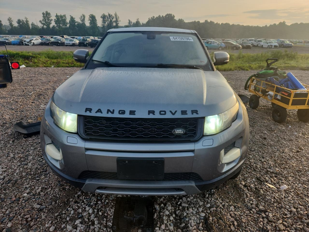 2013 Land Rover Range Rover Evoque Prestige Premium Серый vin: SALVV2BG5DH708404