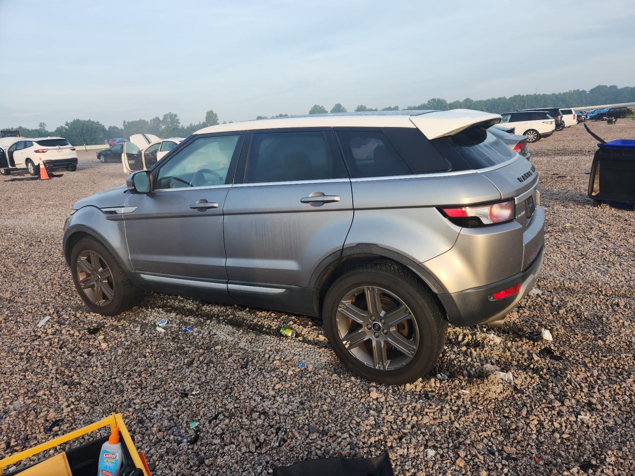 2013 Land Rover Range Rover Evoque Prestige Premium Серый vin: SALVV2BG5DH708404