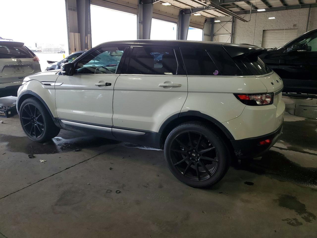 2013 Land Rover Range Rover Evoque Prestige Premium White vin: SALVV2BG5DH727843