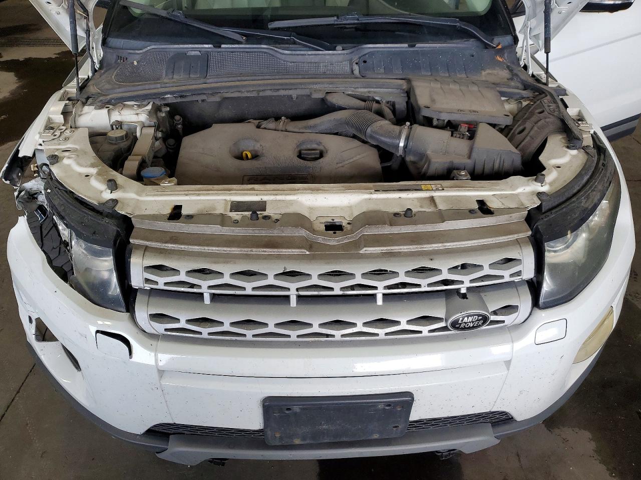 2013 Land Rover Range Rover Evoque Prestige Premium White vin: SALVV2BG5DH727843
