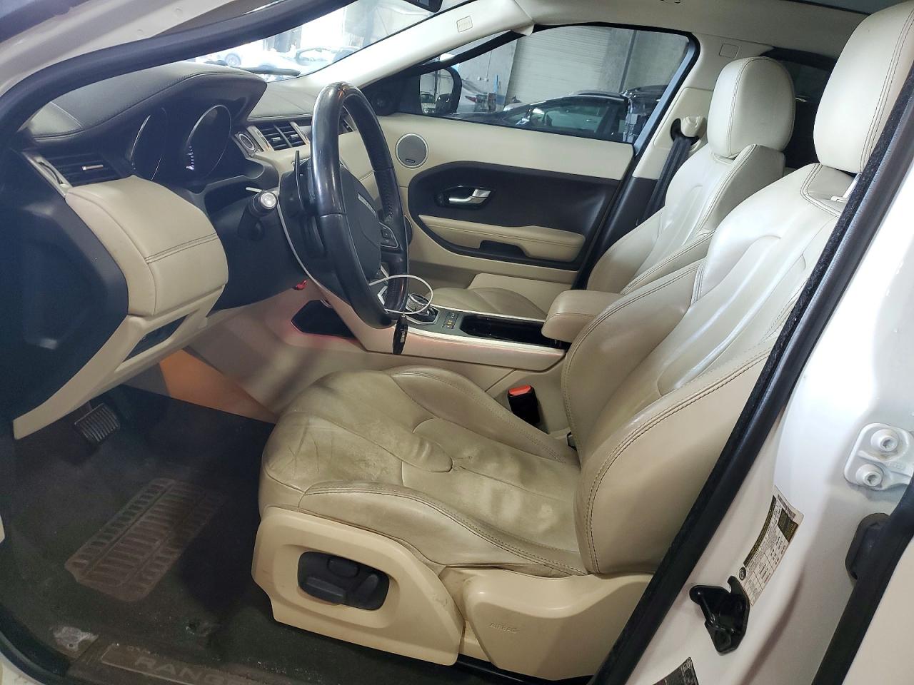 2013 Land Rover Range Rover Evoque Prestige Premium White vin: SALVV2BG5DH727843